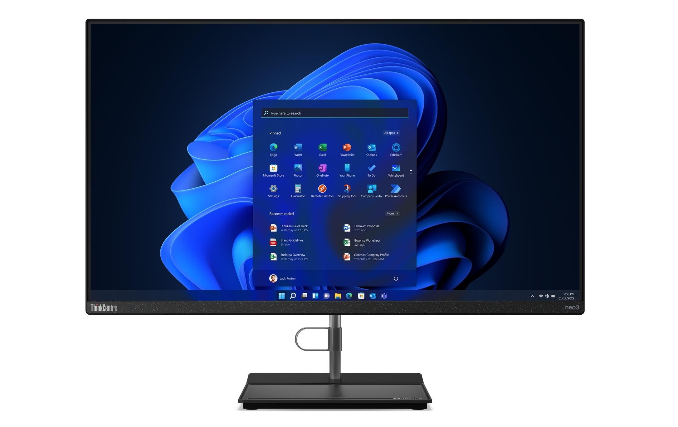 Lenovo Business-PC »ThinkCentre Neo 30a 27«