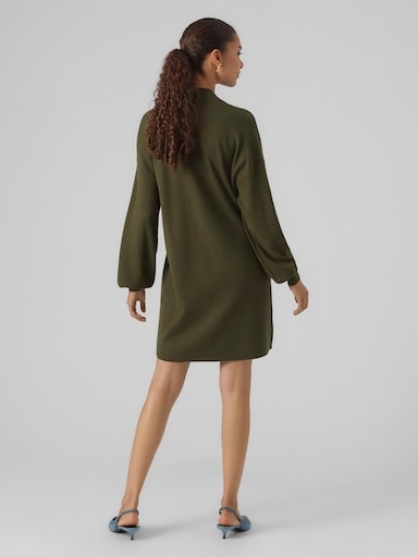 Vero Moda Strickkleid »VMNANCY LS FUNNELNECK DRESS GA NOOS«