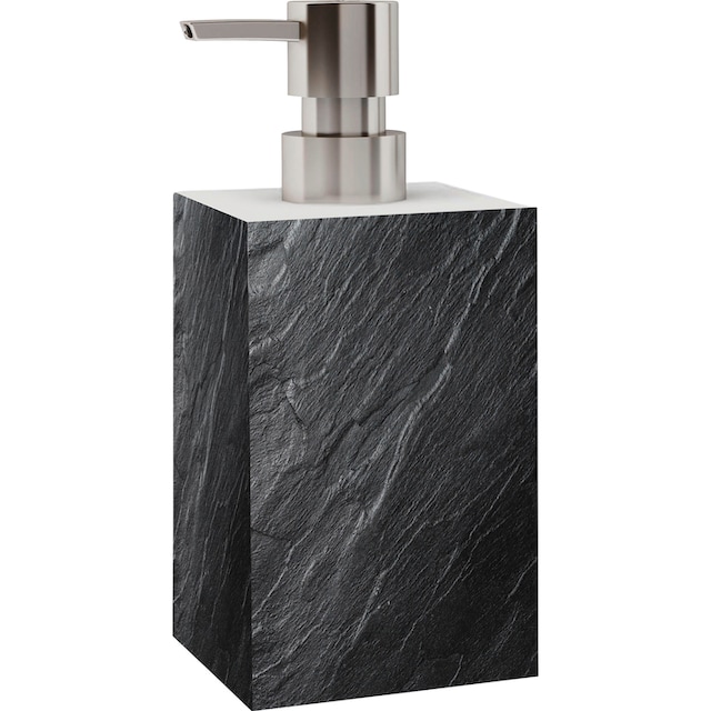 Entdecke Sanilo Badaccessoire-Set »Granit«, 2-teiliges Set aus Seifenspender  und WC-Bürste auf