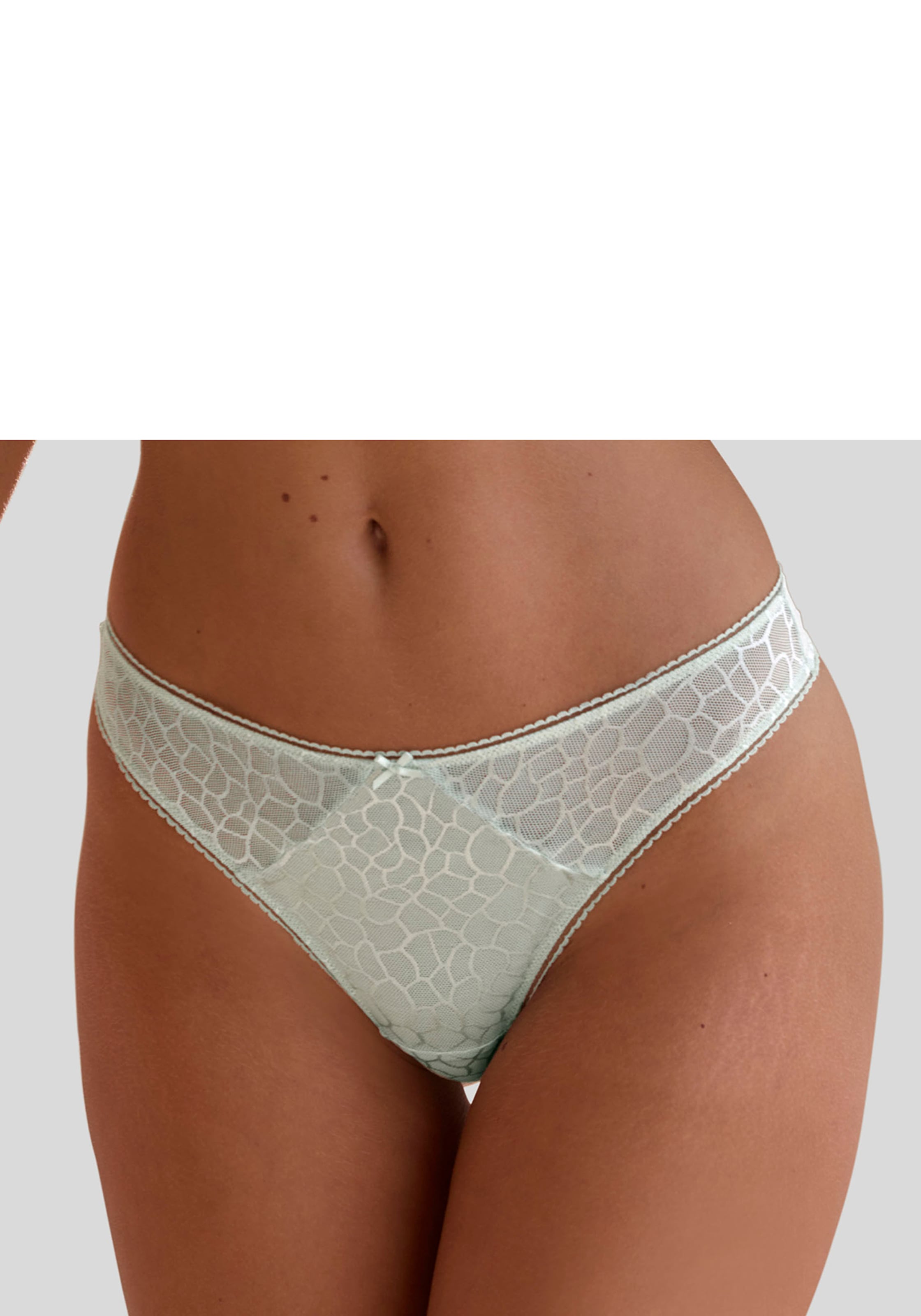 Image of LASCANA String "Chiara" in graphischem Netz-Muster