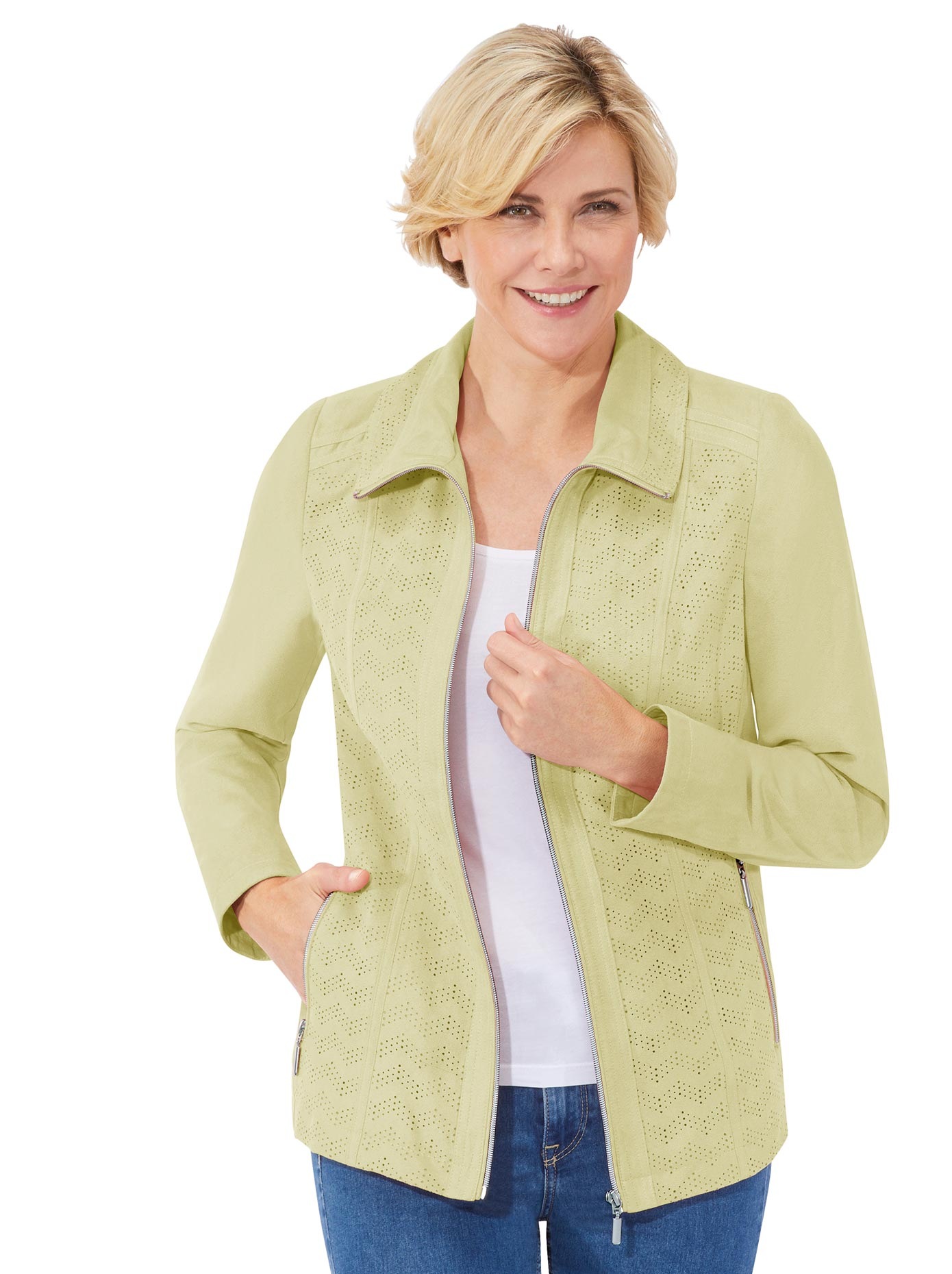 Image of Classic Lederimitat-Blazer bei Ackermann Versand Schweiz