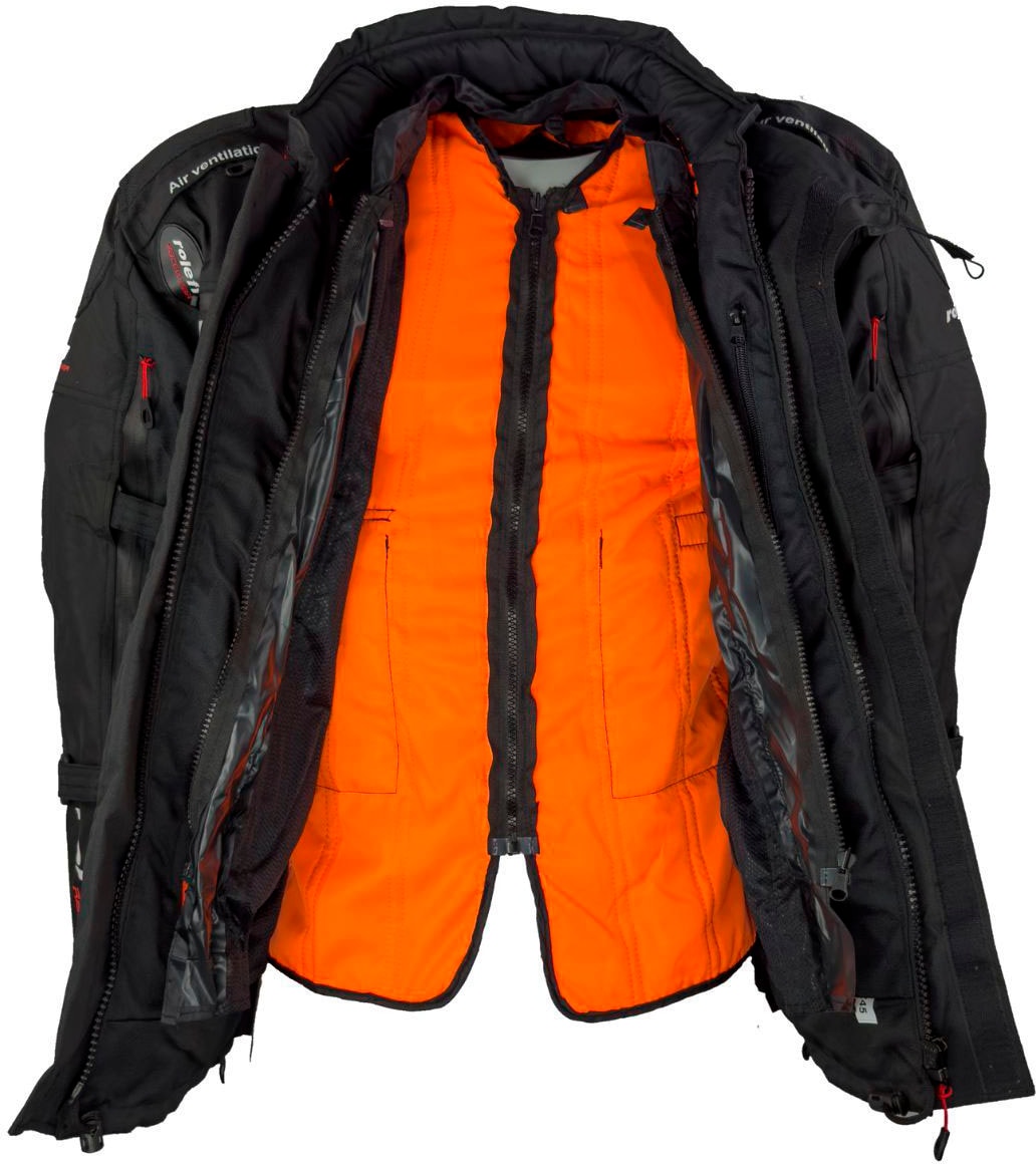 roleff Motorradjacke »Enduro«, mit Protektoren, optimale Belüftung