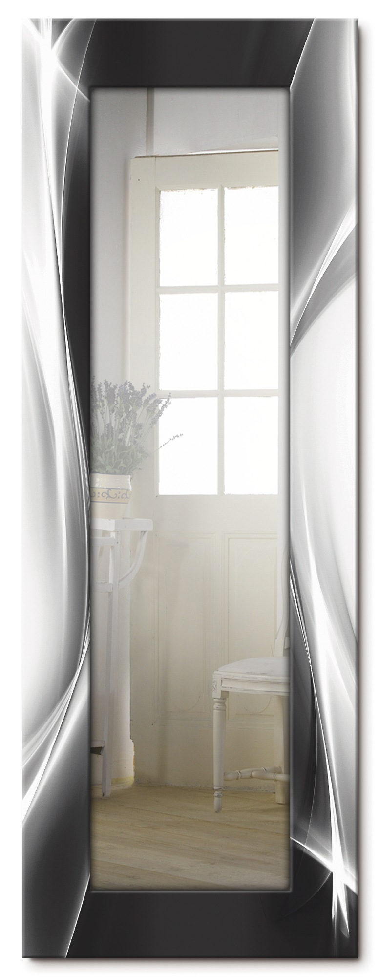 Image of Artland Dekospiegel »Kreatives Element«, gerahmter Ganzkörperspiegel mit Motivrahmen, geeignet für kleinen, schmalen Flur, Flurspiegel, Mirror Spiegel gerahmt zum Aufhängen bei Ackermann Versand Schweiz