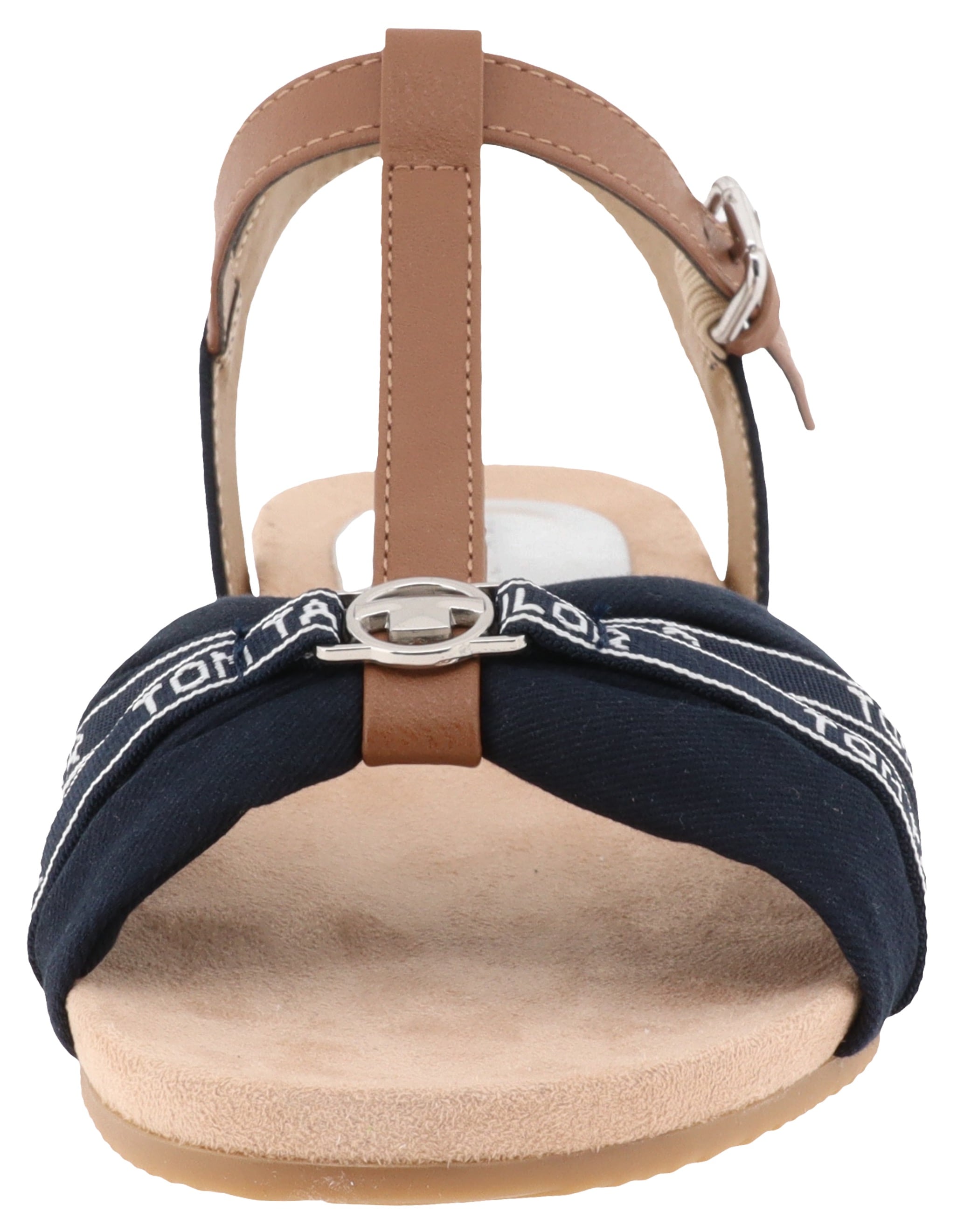 TOM TAILOR Sandales  , Sommerschuh, Sandale, Blockabsatz, mit verstellbarer Schnalle