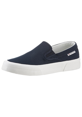 Slip-On Sneaker »TJM SLIP ON CANVAS COLOR«, Plateau Sneaker Freizeitschuh, Slipper mit...