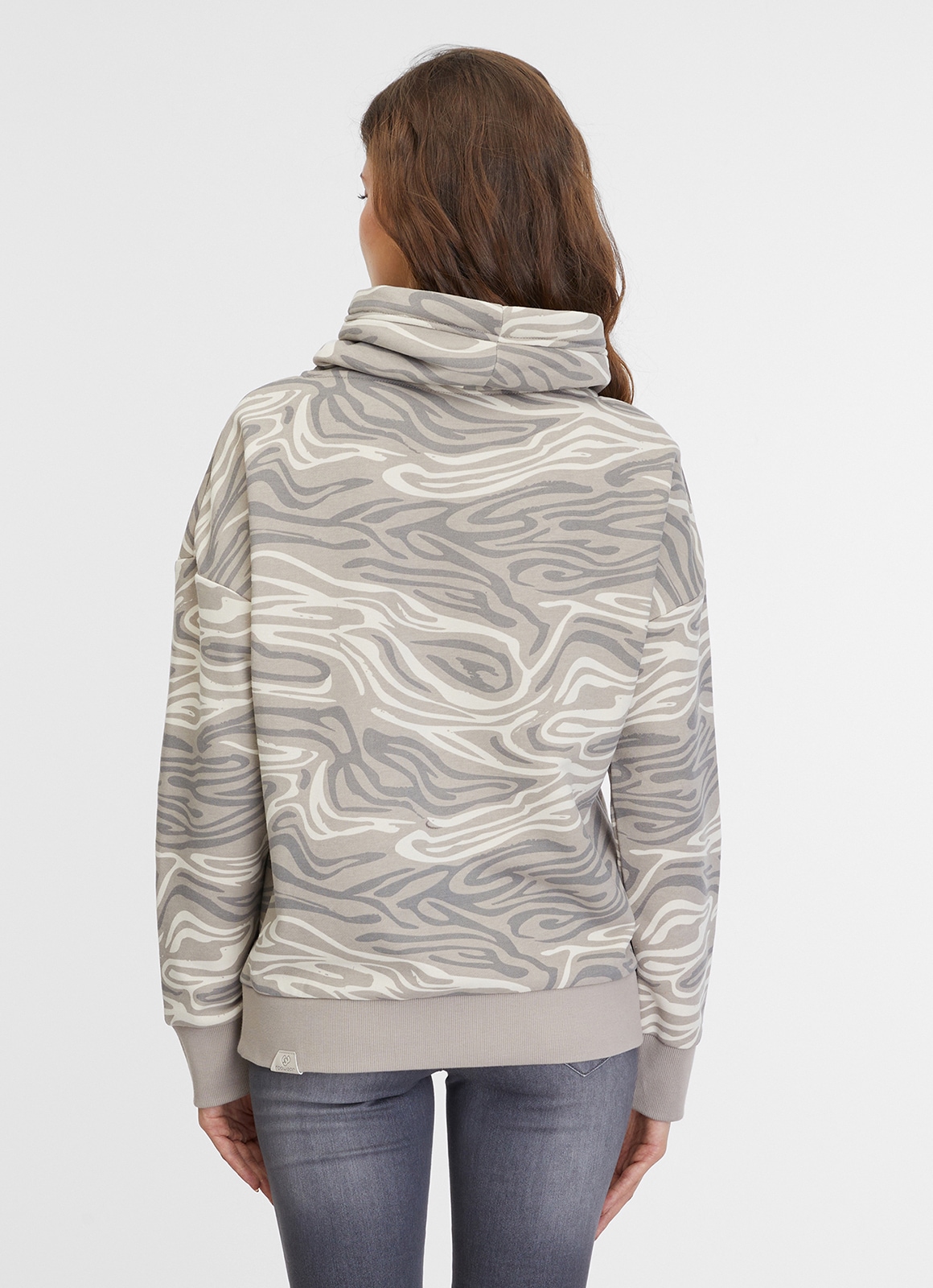 Ragwear Sweatshirt »JULISSA PRINT«, mit Allover Muster