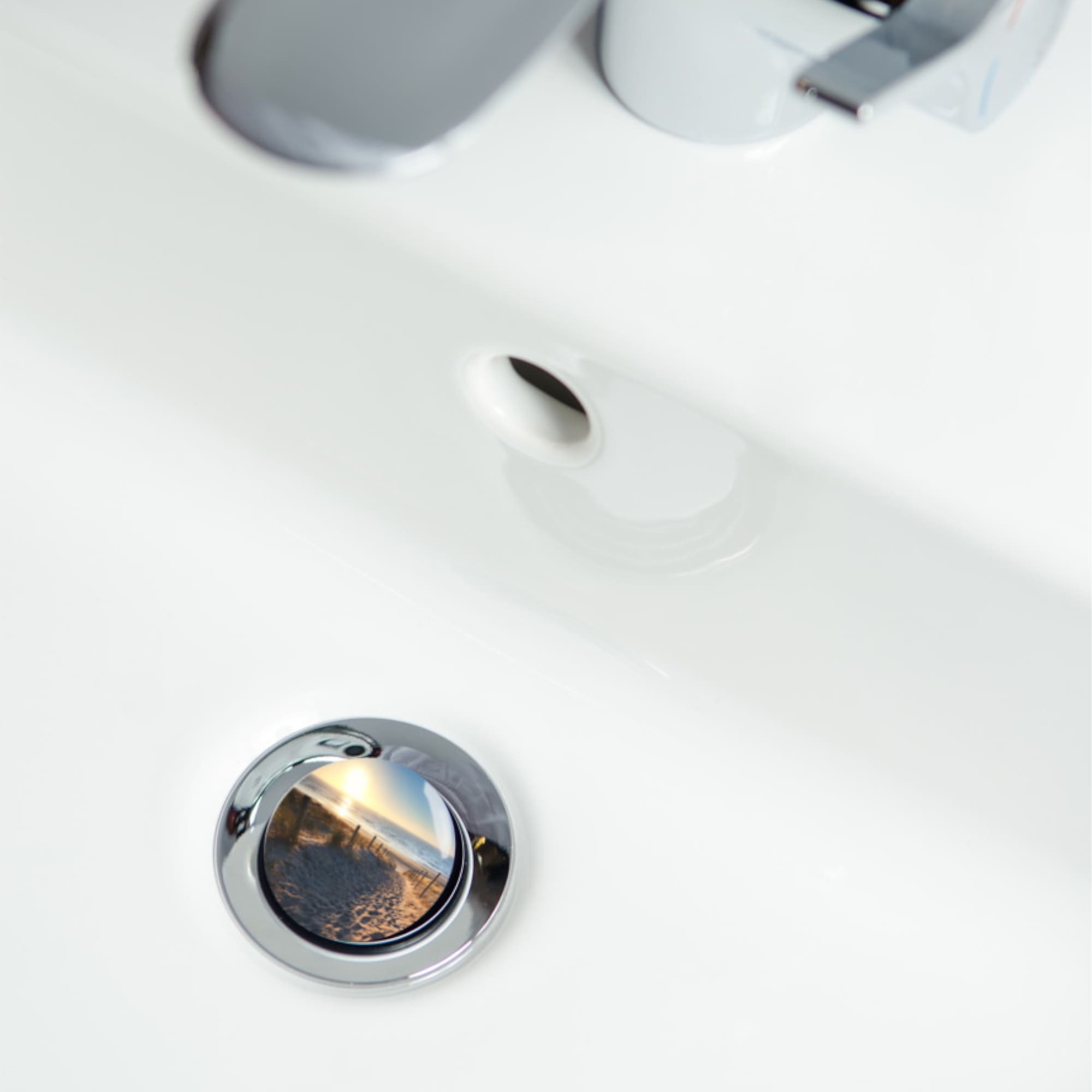 Sanilo Set d'accessoires de salle de bain »Düne« WC-Sitz, Badteppich, Stöpsel, Seifenspender und WC-Bürste