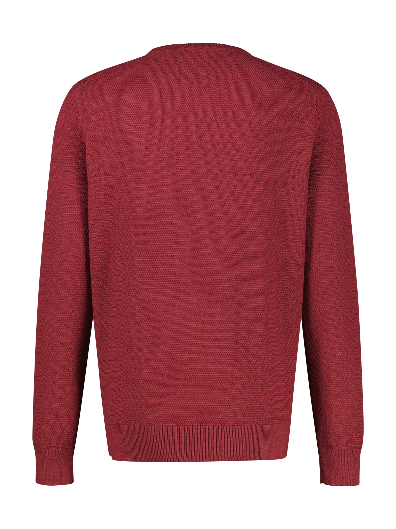 LERROS Strickpullover mit Logo Stickerei