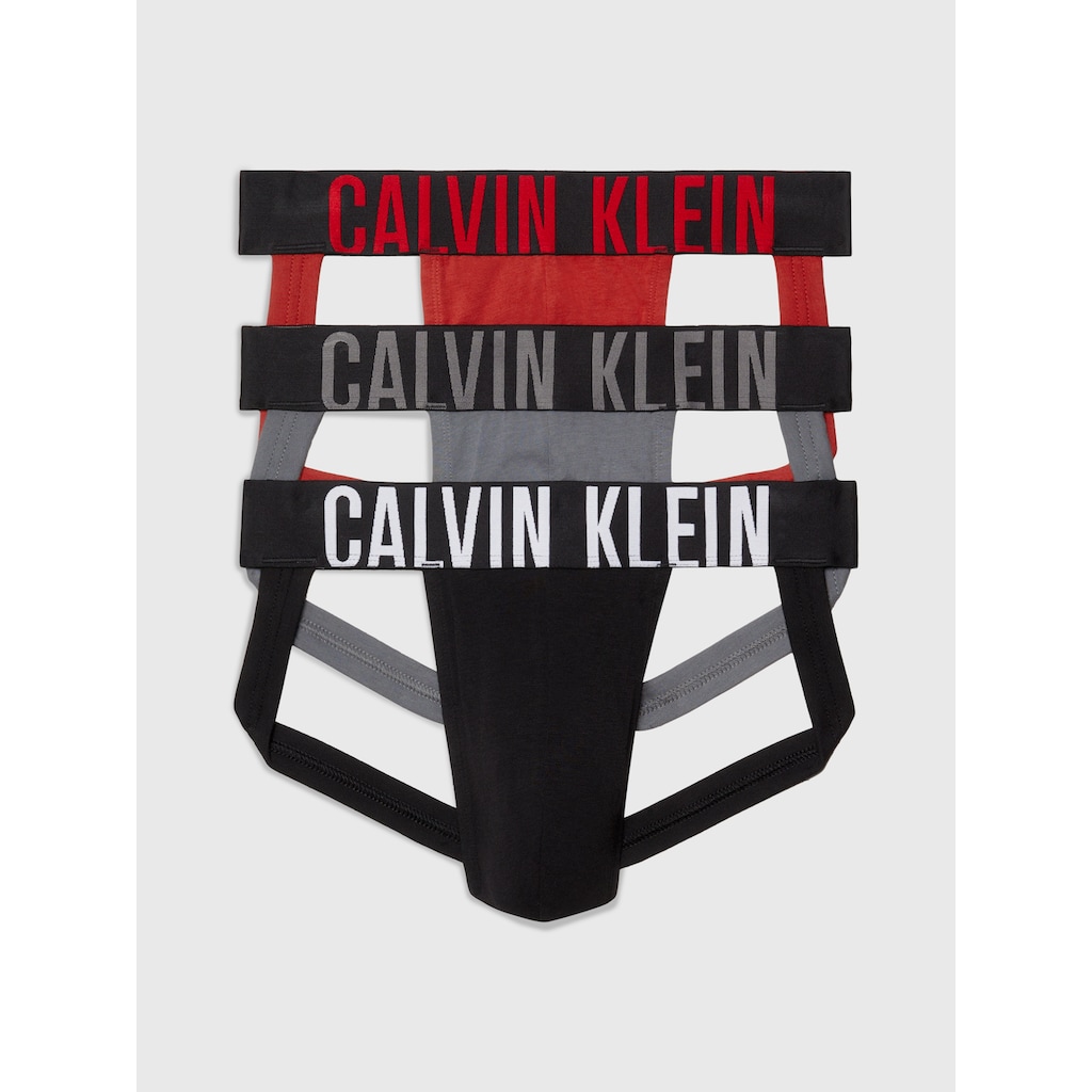 Calvin Klein Underwear String »JOCK STRAP 3PK«, (Packung, 3 St., 3er), mit Logo-Stretchbund