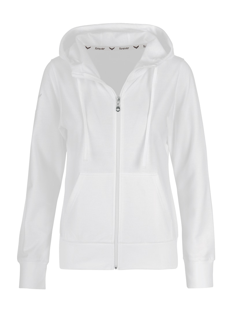 Trigema Veste sweat »TRIGEMA Kapuzenjacke« 1 cuis