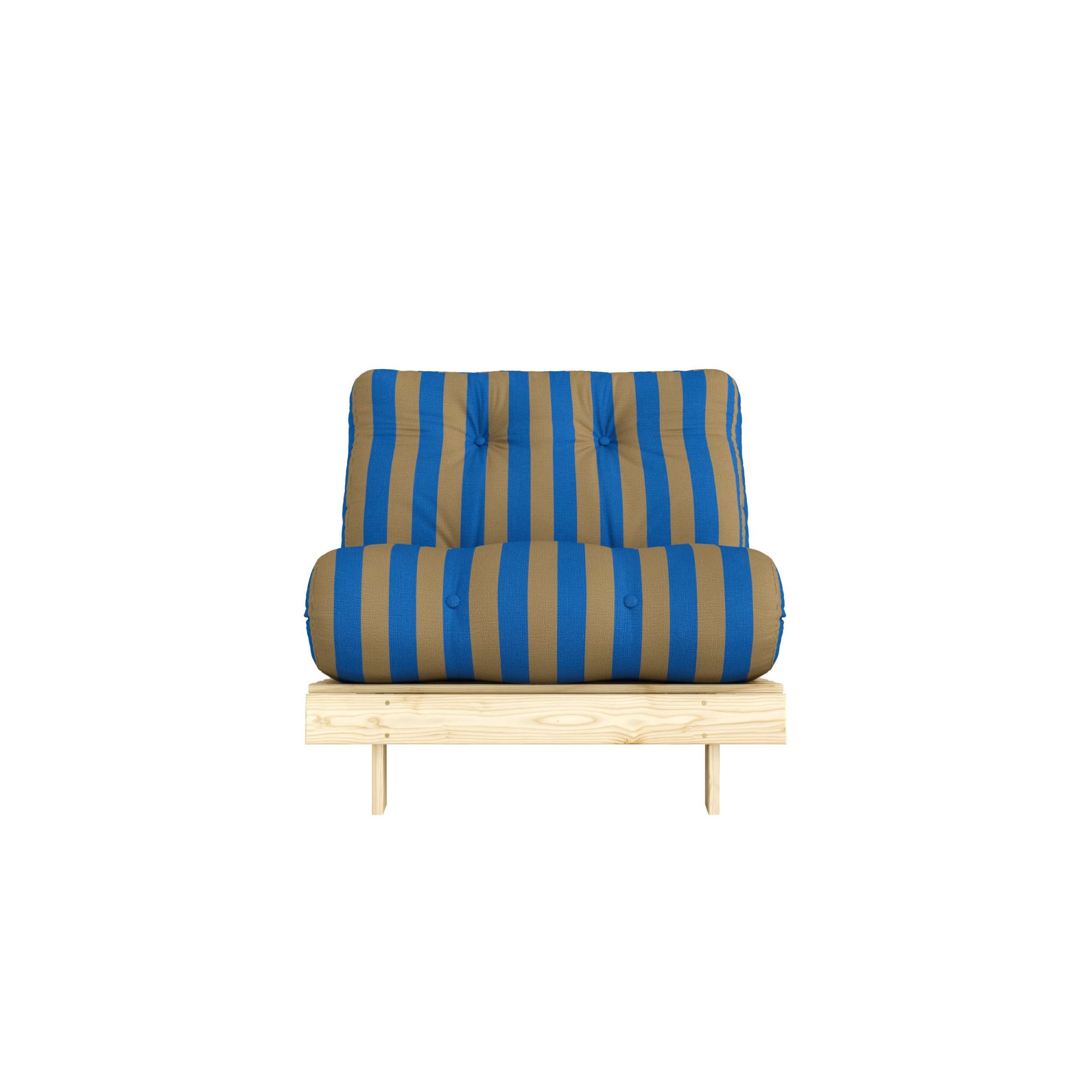 Karup Design Lit de jour »Roots Sofa Bed, Schlafsofa, Bettfunktion, FSC®-Massivholz, B: 90 cm« Incl. matelas futon. Fabriqué en Europe, design minimaliste