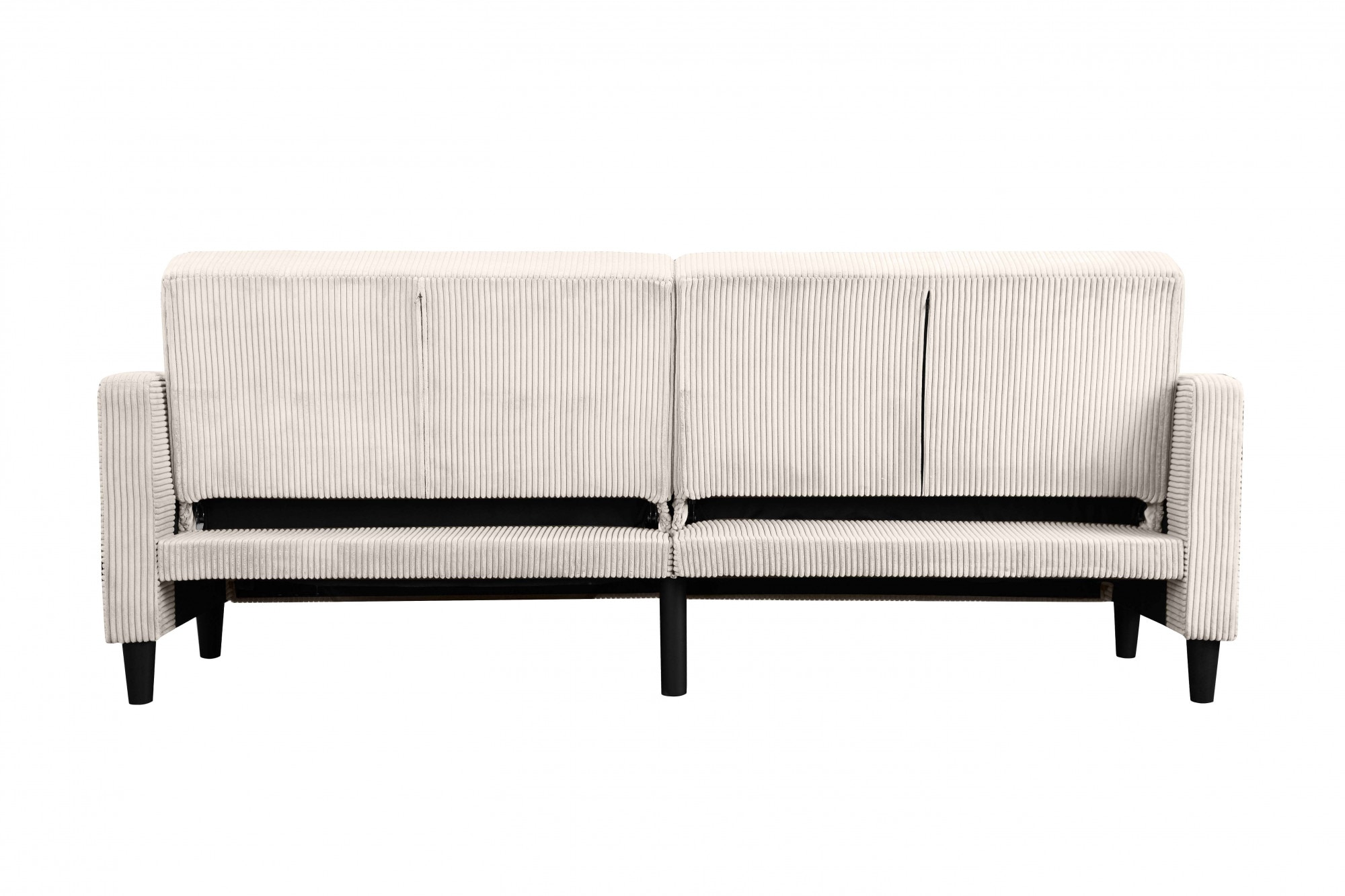 Dorel Home 3-Sitzer »Hartford II«, Bettfunktion, Rückenlehne 2-teilig, 3-fach verstellbar, Sitzhöhe 43 cm