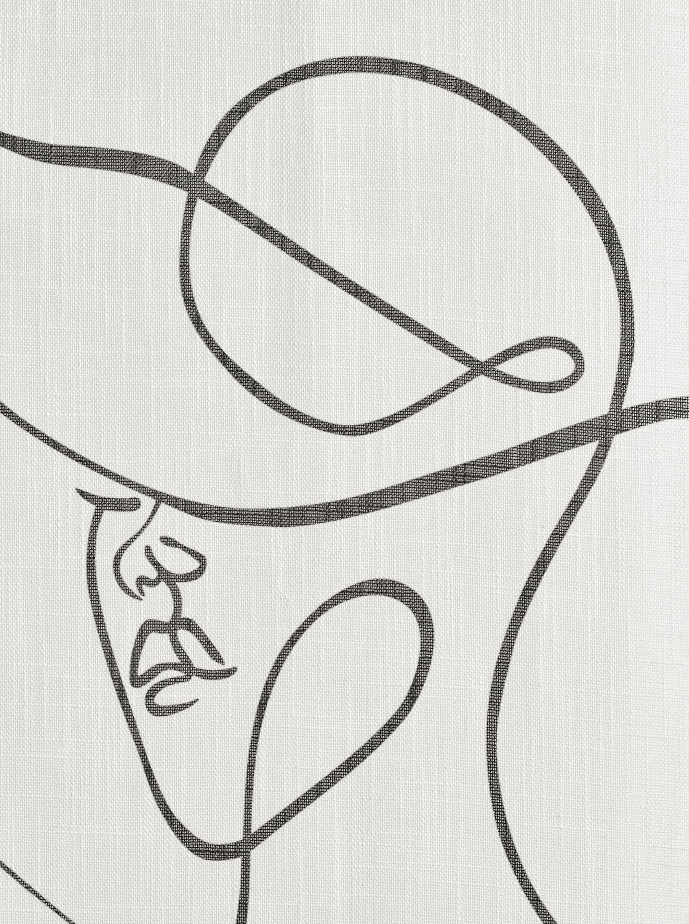 heine home Rideau coulissant Velcro 1 cuis tlg.