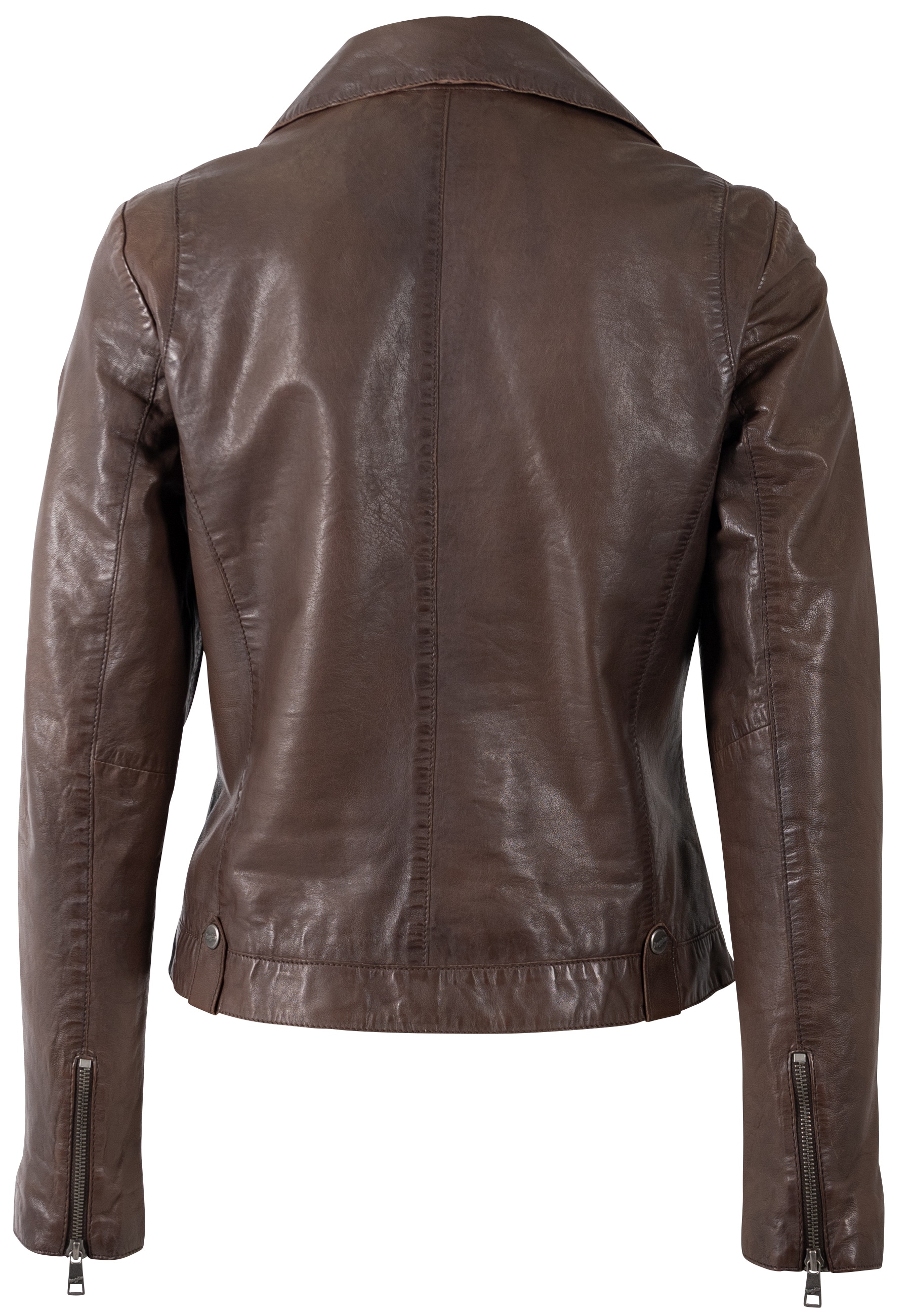 Mauritius Veste en cuir »MWFarah« mit Reverskragen