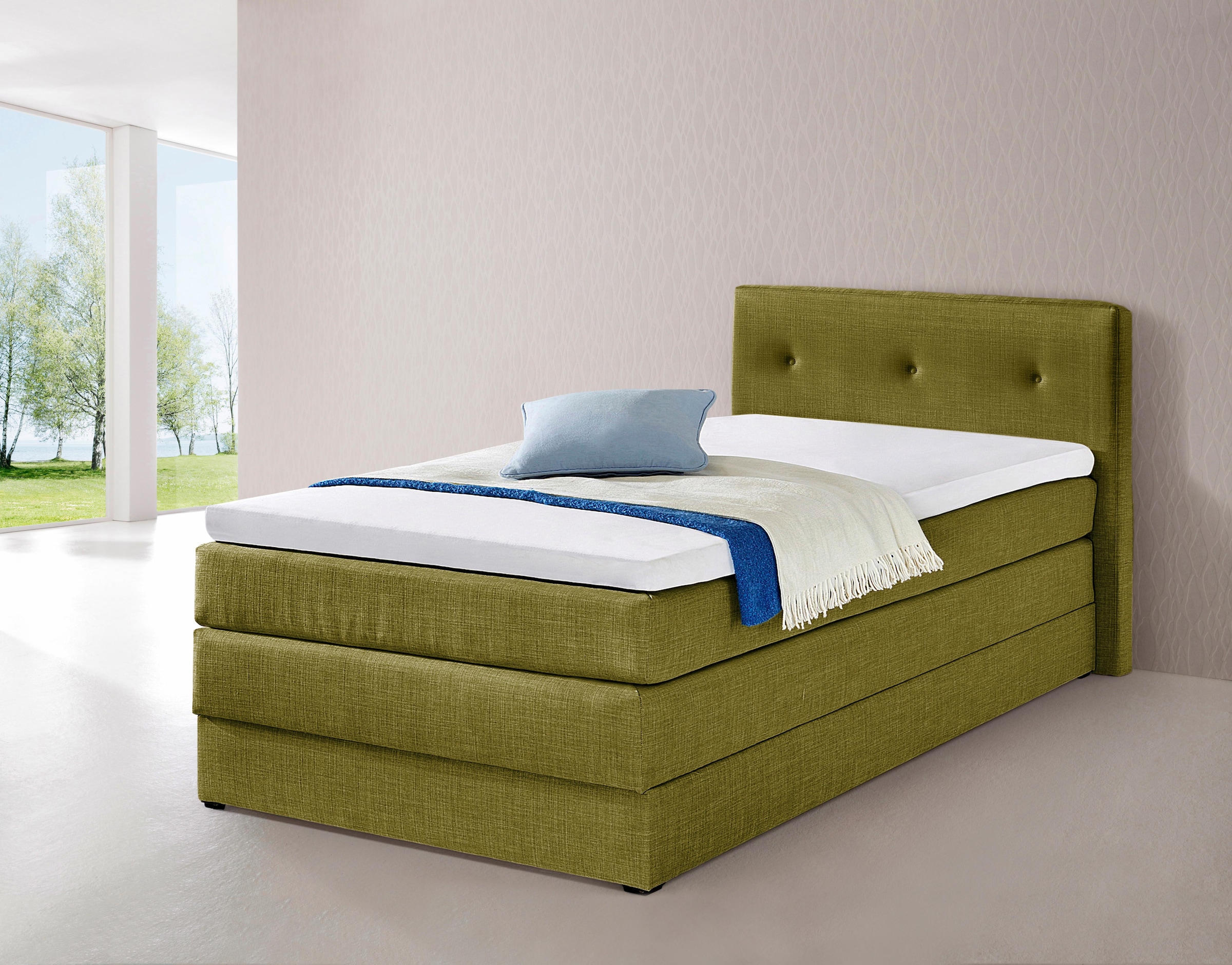 hapo Boxspringbett mit Bettkasten
