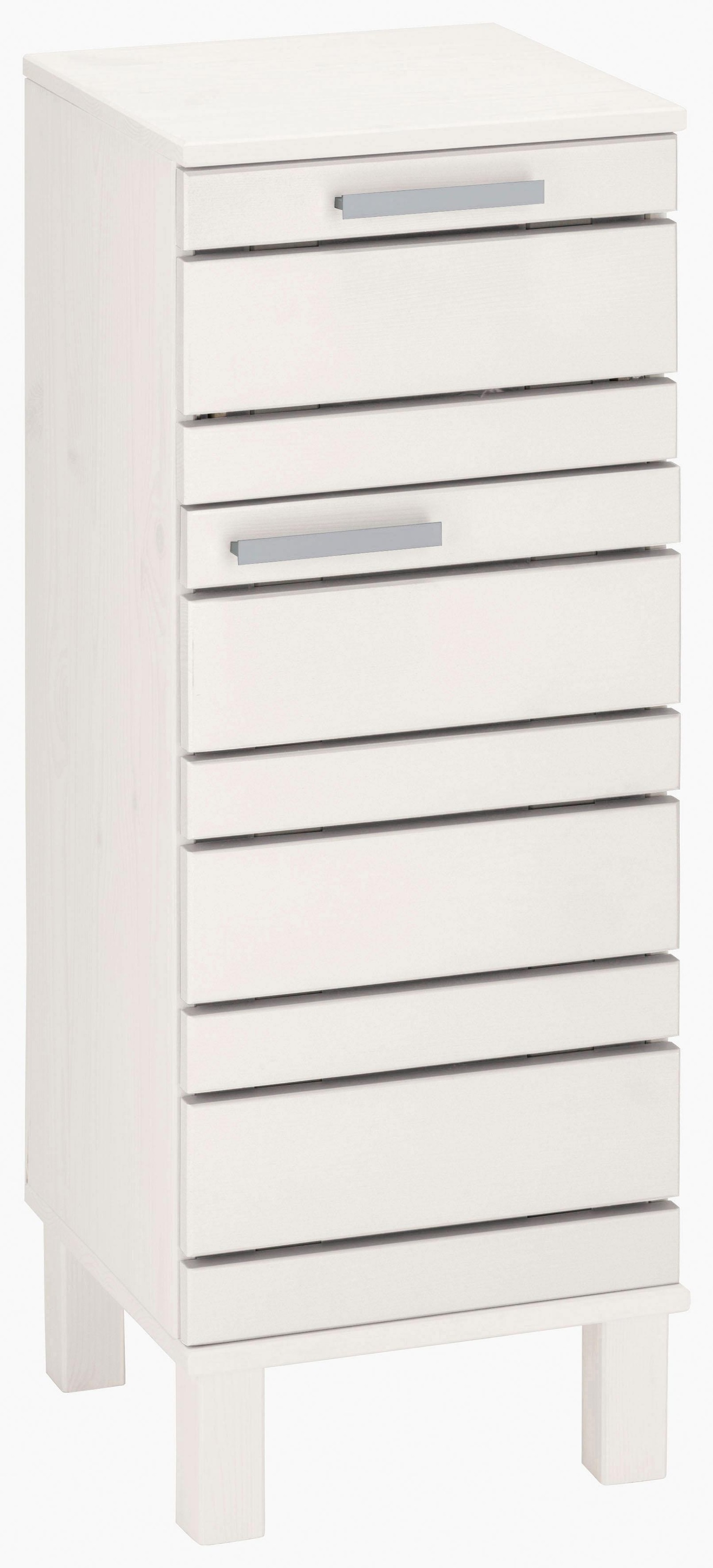 Image of Home affaire Unterschrank »Josie«, Breite 30,5 cm, aus Massivholz, verstellbarer Einlegeboden, Metallgriffe, 1 Schublade & 1Tür bei Ackermann Versand Schweiz