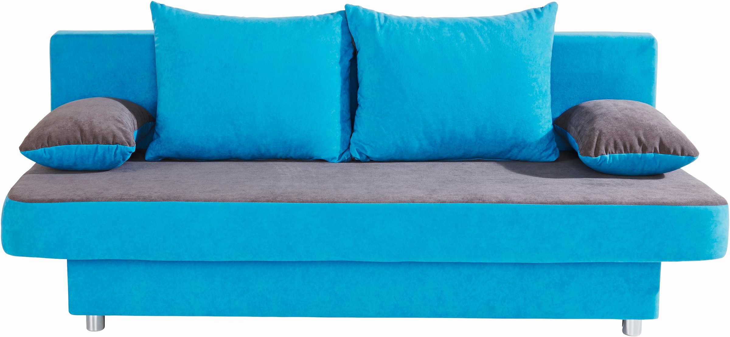 COLLECTION AB Schlafsofa »Ulla inkl. Bettfunktion und Bettkasten«, Schlafsofa,Bettfunktion,Bettkasten,inkl. Rückenkissen,Armlehnekissen
