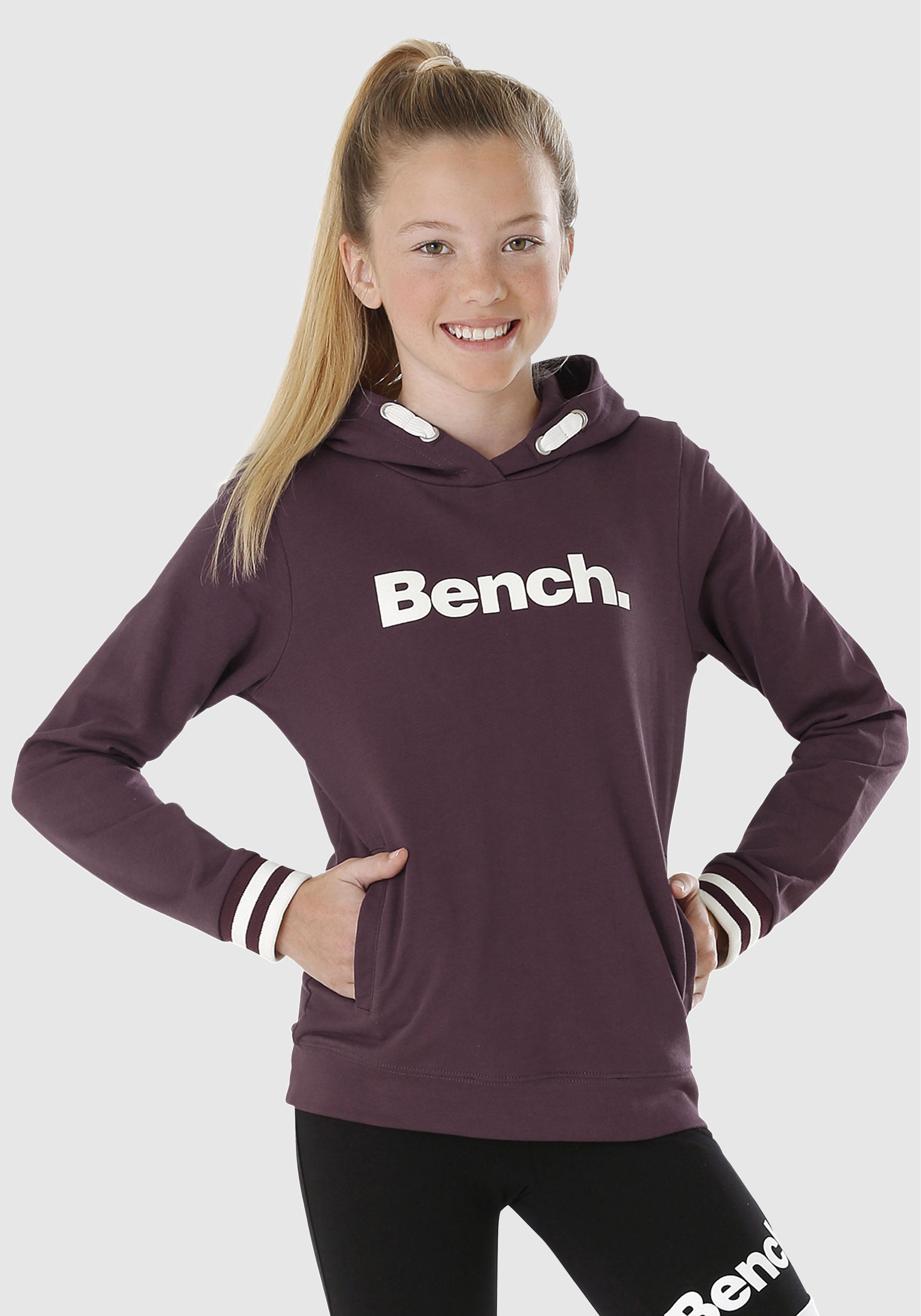 Kapuzensweatshirt, mit Frontdruck