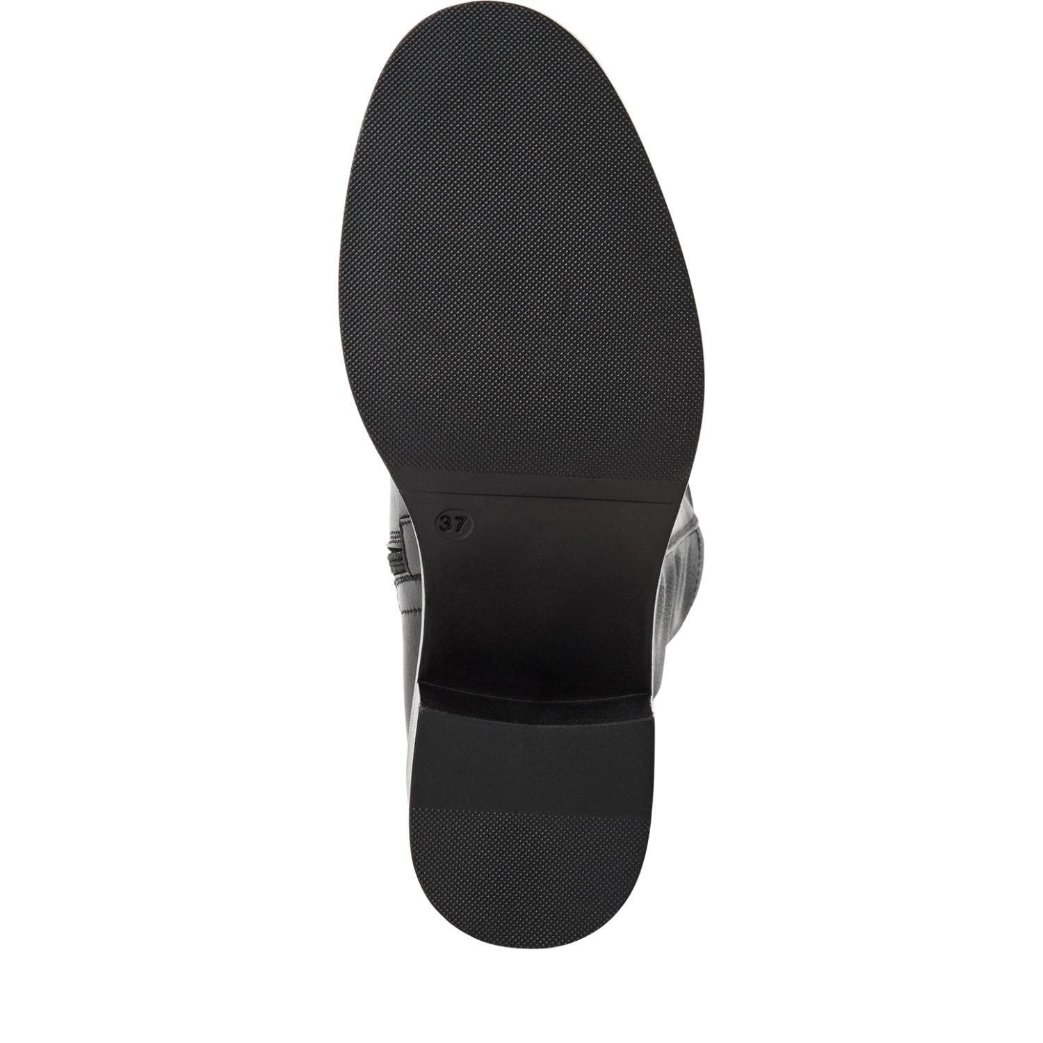 Tamaris Stiefel  Blockabsatz, Langschaftstiefel mit T-Logoprägung