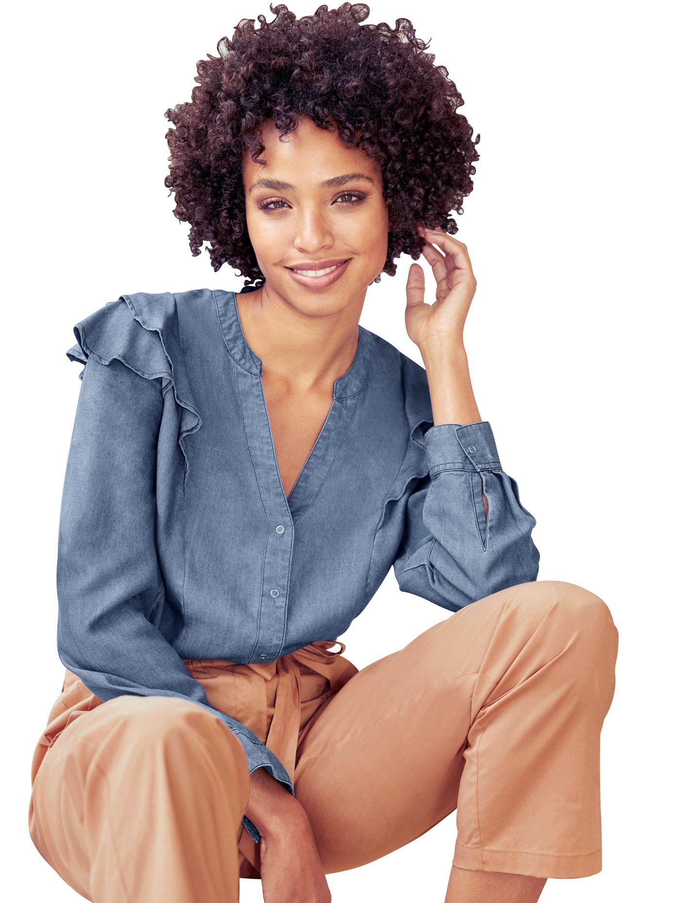 Image of LINEA TESINI by Heine Langarmbluse bei Ackermann Versand Schweiz