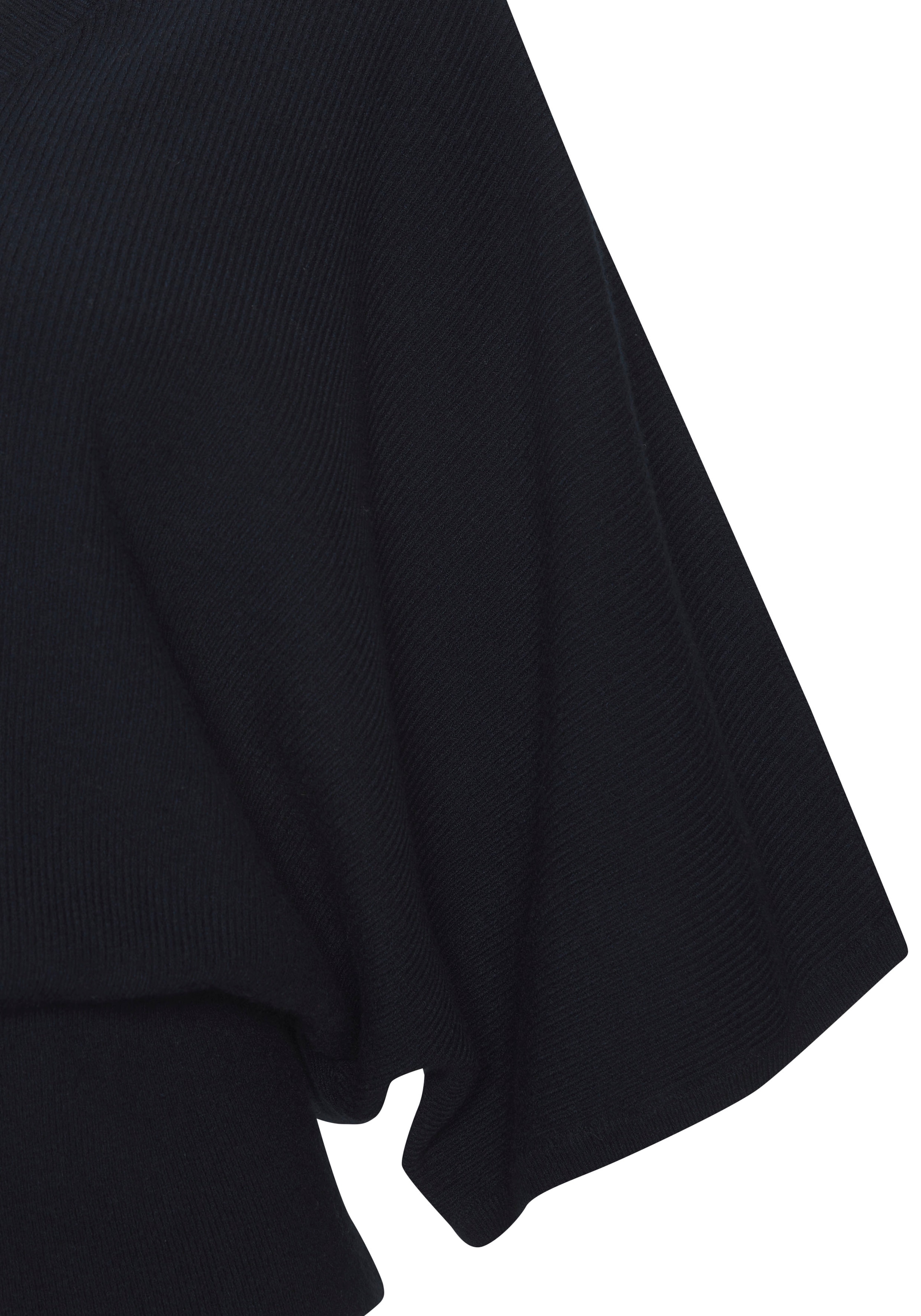 Copenhagen Studios Fledermausshirt, aus hochwertiger, feiner Rippe, Loungewear