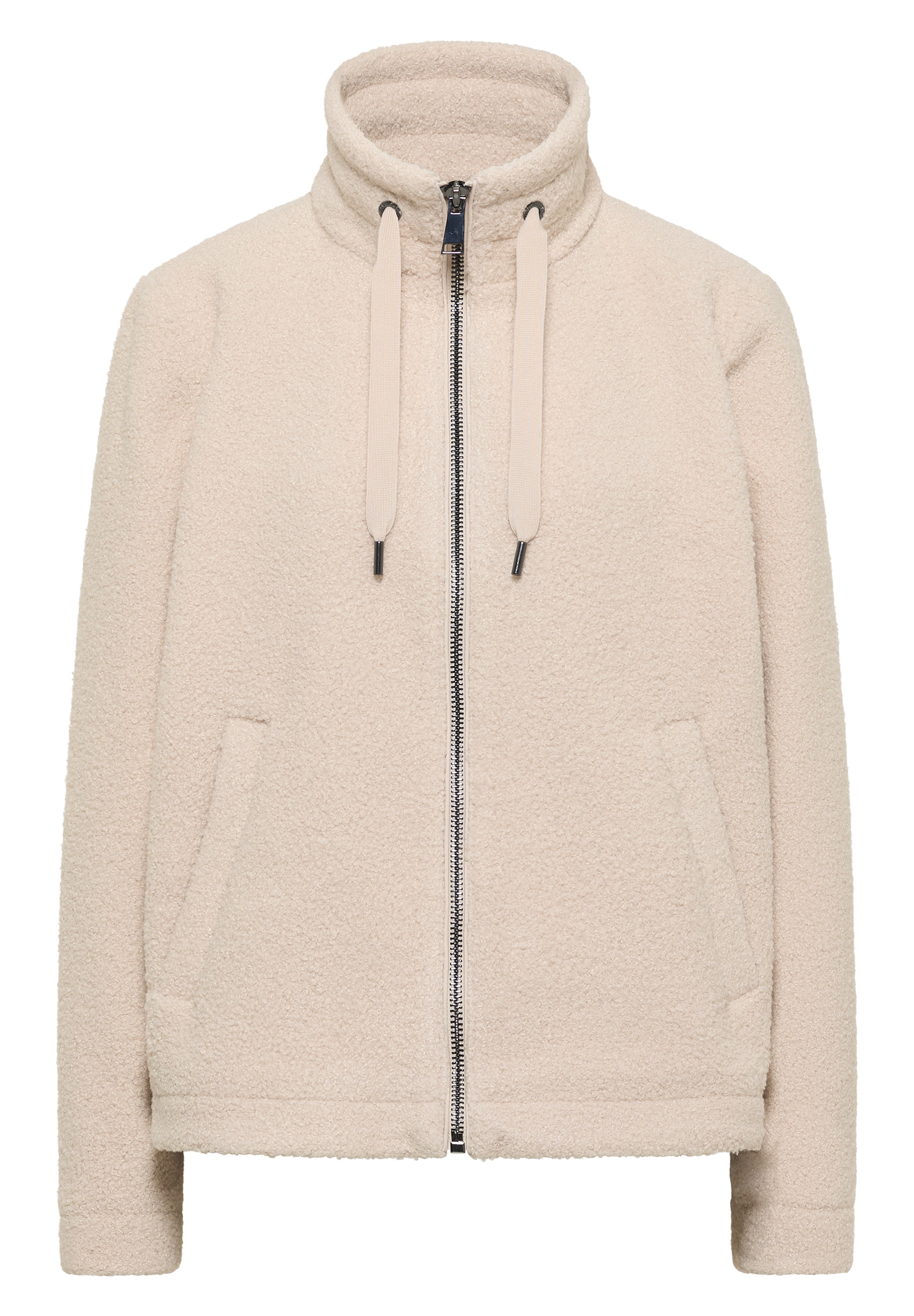 Cecil Veste courte ohne Kapuze in weicher Teddy-Qualität