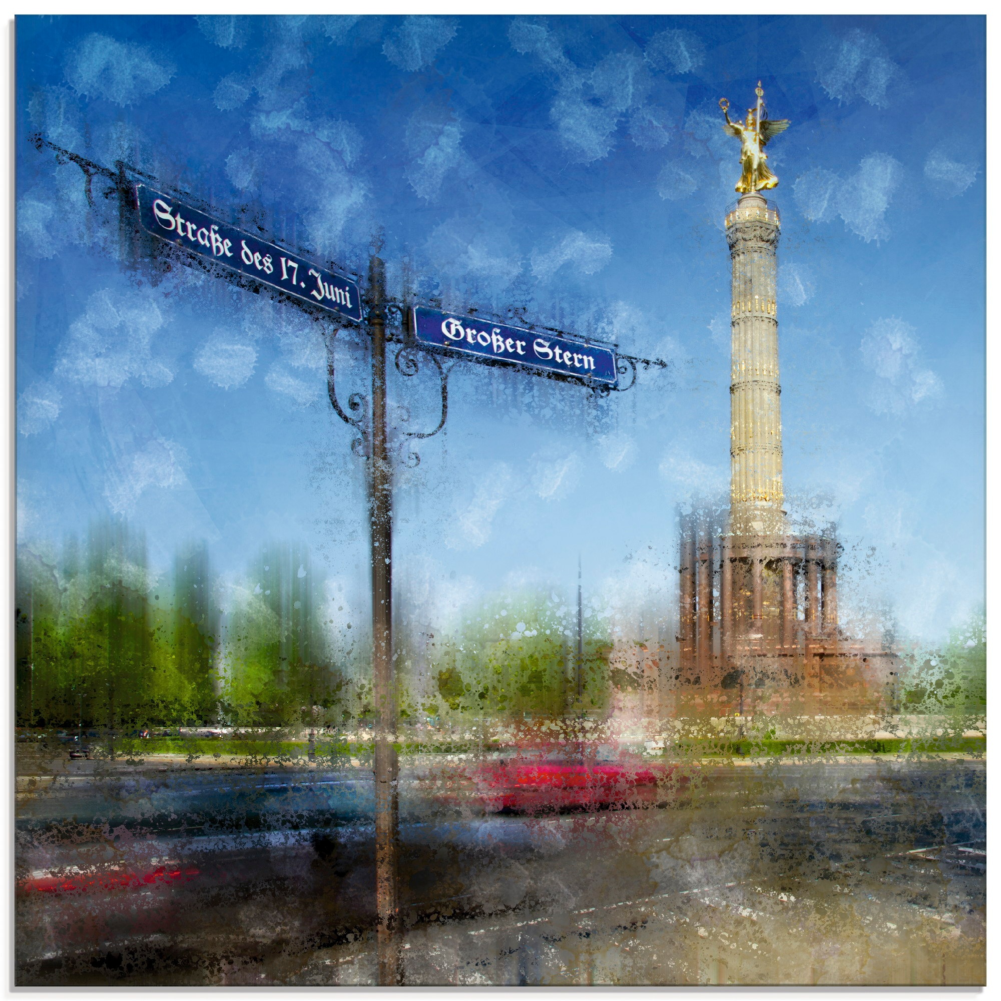 Image of Artland Glasbild »Berlin Siegessäule II«, Deutschland, (1 St.) bei Ackermann Versand Schweiz