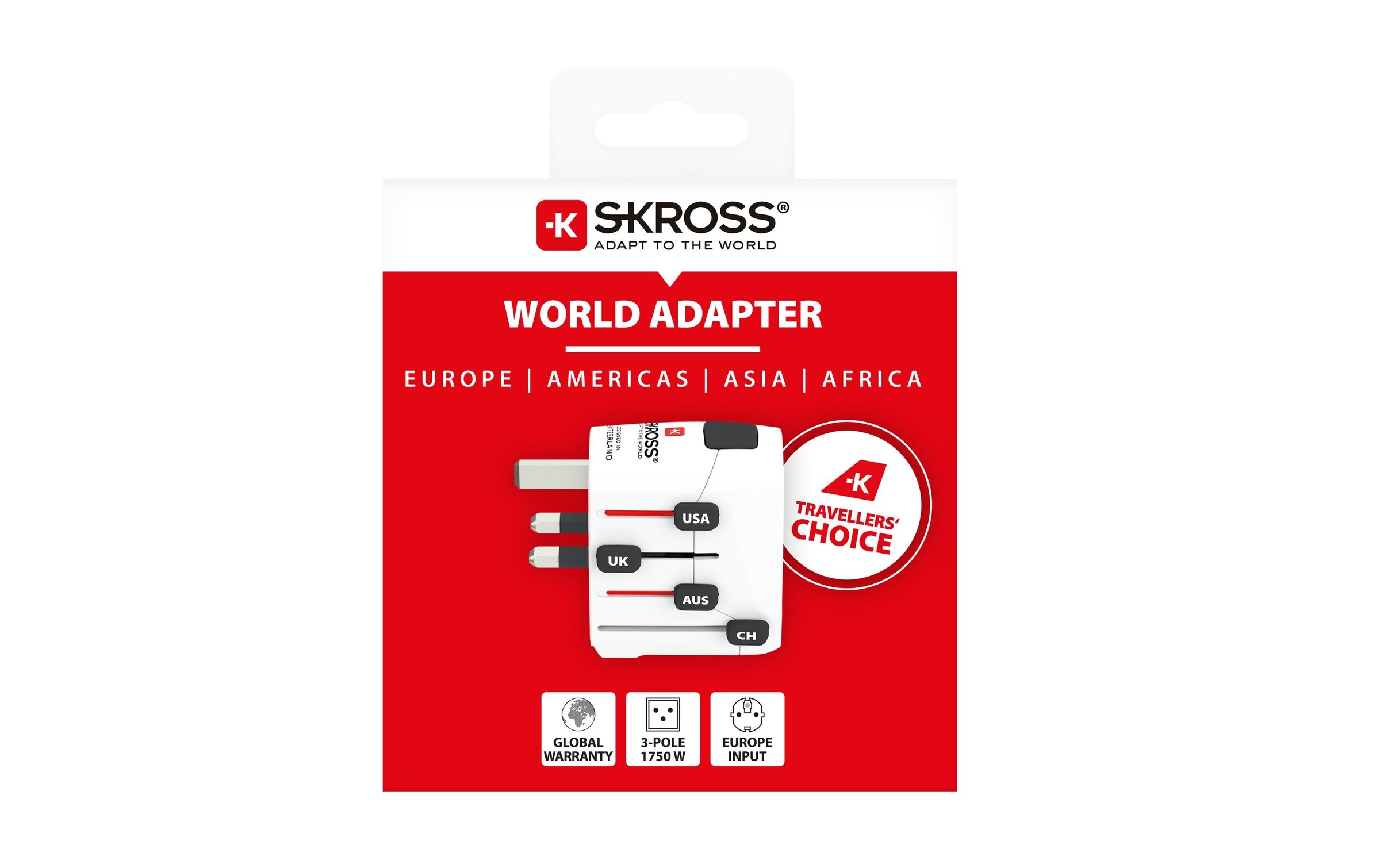 SKROSS Reiseadapter »Pro World 7A«