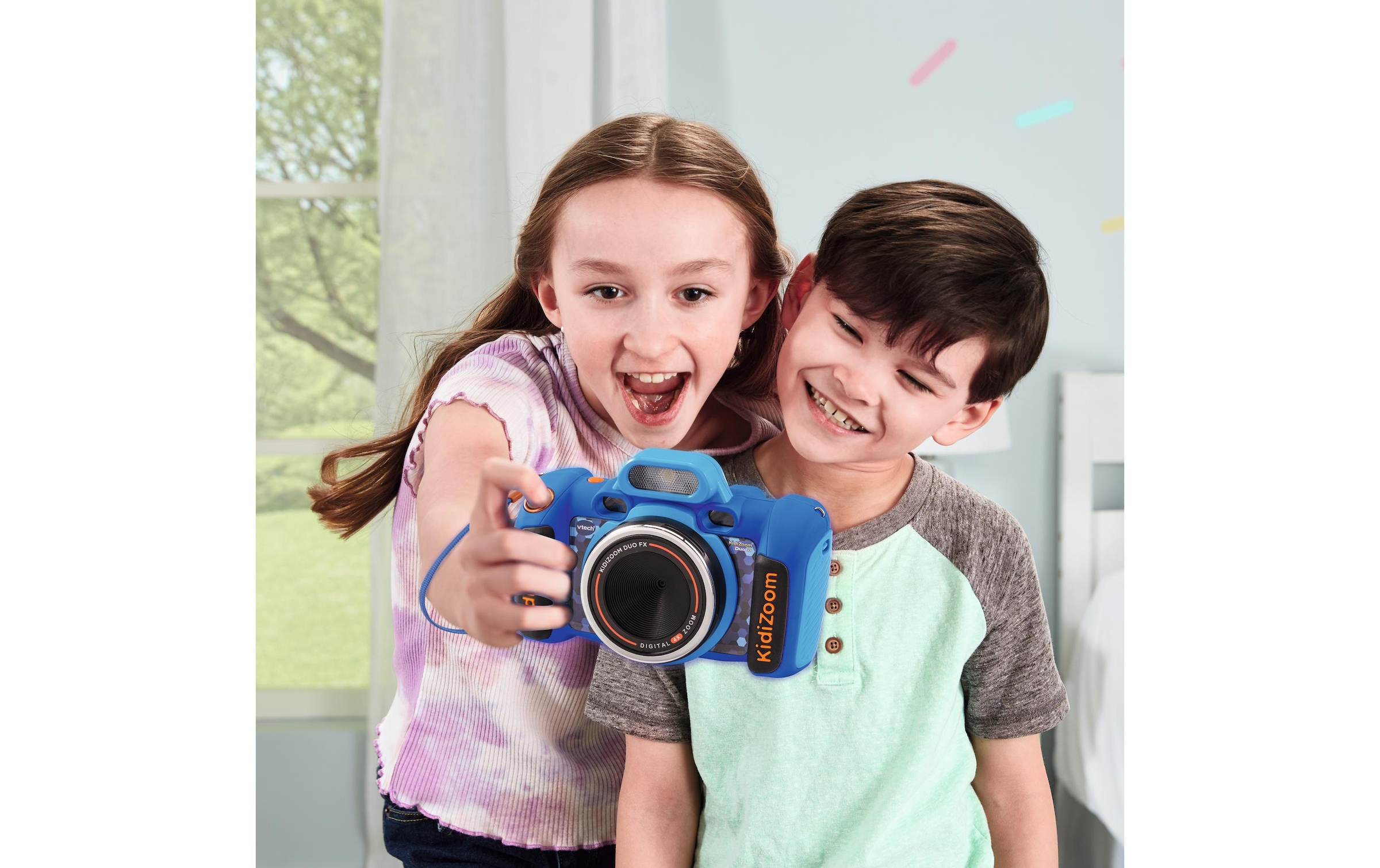 ♕ Vtech® Kinderkamera »Kidizoom Duo FX -FR- Blau« versandkostenfrei auf
