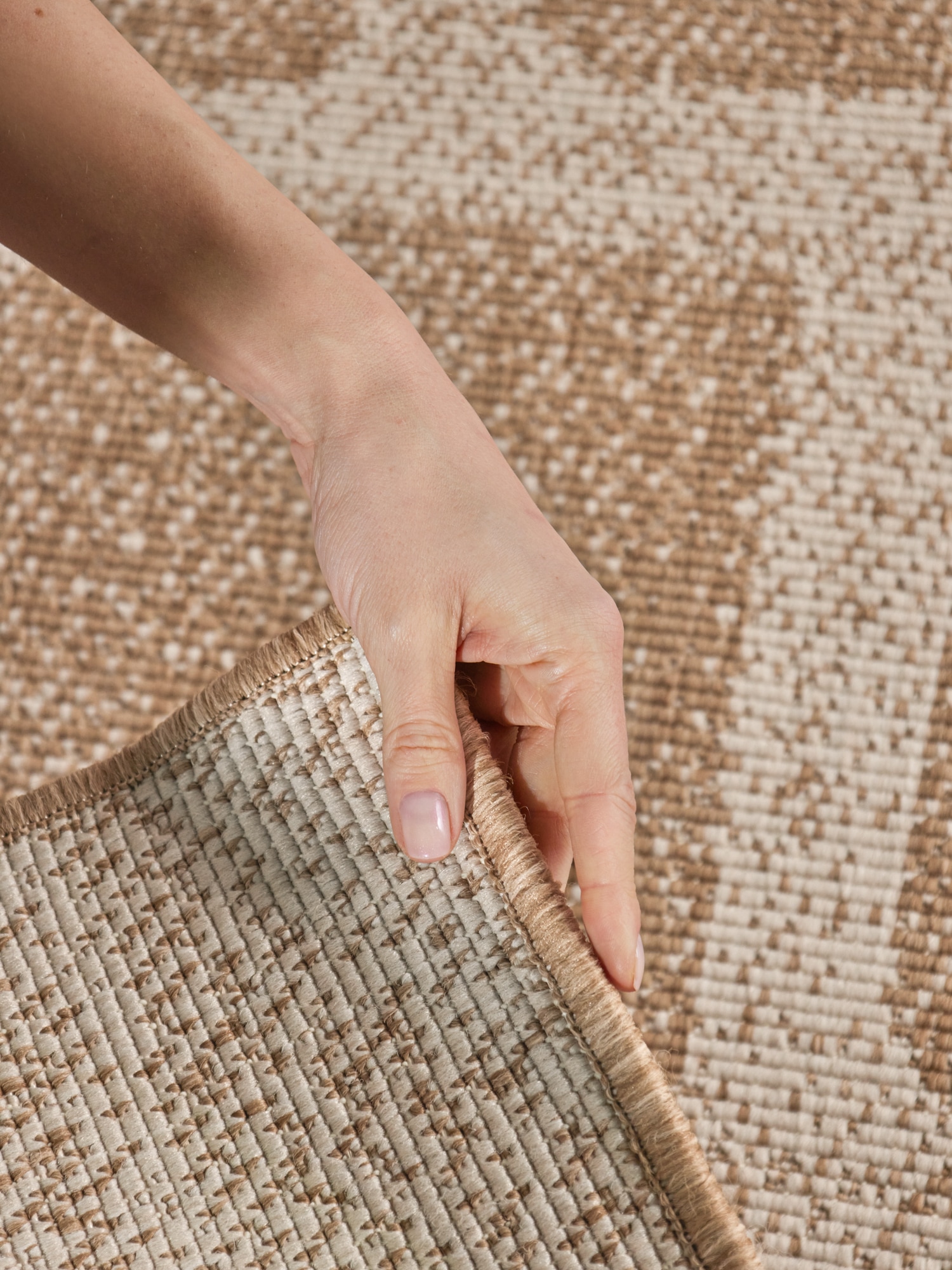 Ted Baker Teppich »Ruskin« rechteckig 8 mm Höhe Designteppich, Wetterfest, Pflegeleicht, Modern, Wohnzimmer, Terrasse