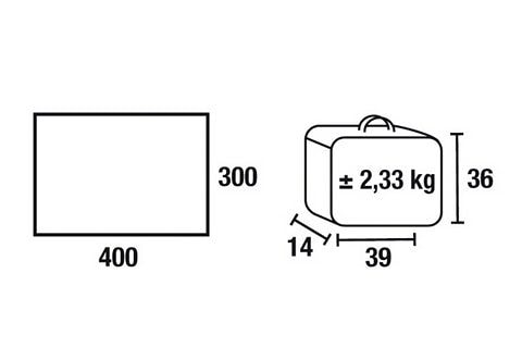 High Peak Sonnensegel »FIJI TARP«