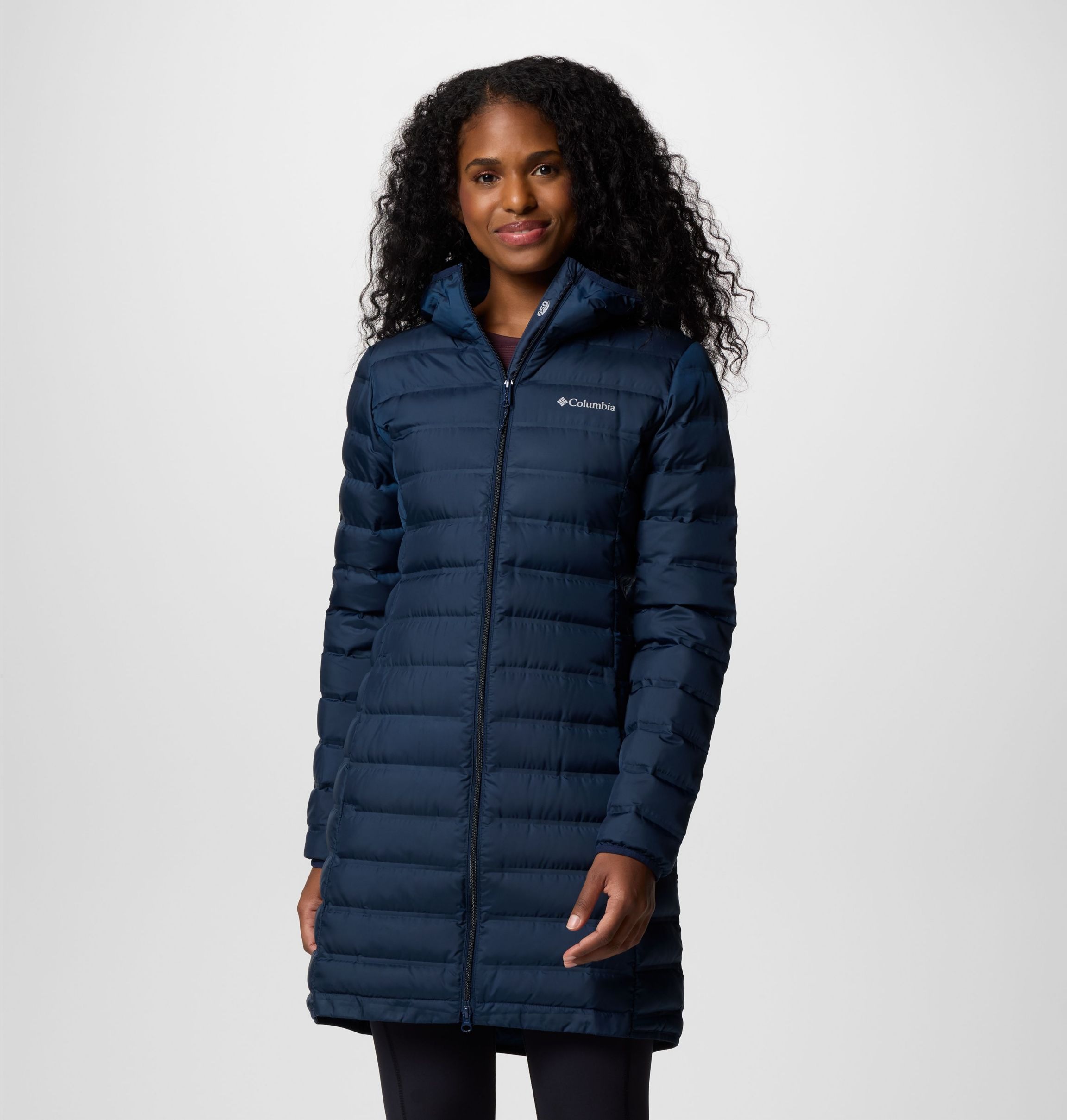 Image of Columbia Daunenmantel "Lake 22 II Down Long Hooded Jacket"