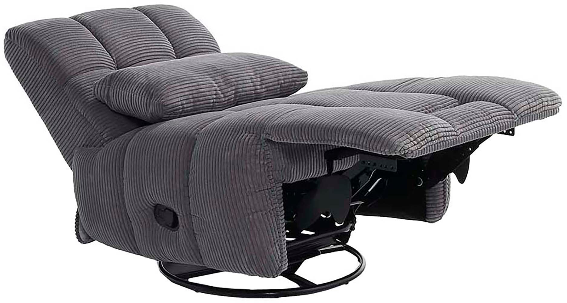 Jockenhöfer Gruppe Relaxsessel »Doncaster, B: 84 cm, Sitzhöhe: 50 cm« mit Dreh-, Schauckel-, Relax- & Wippfunktion, weicher Cordstoff