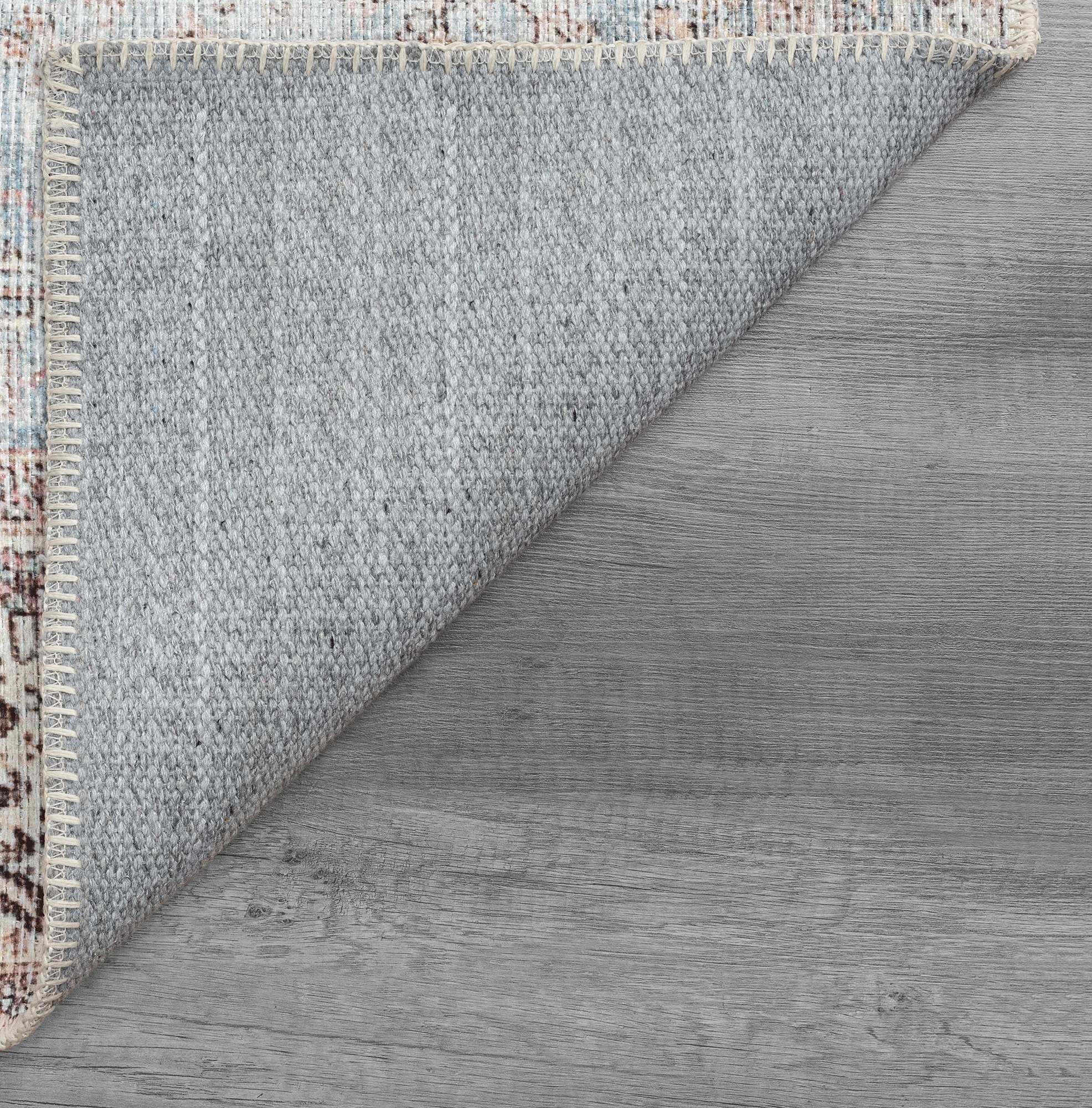 the carpet Teppich »Zen«, rechteckig, 1 mm Höhe, Vintage Wohnzimmer Teppich flachgewebe waschbar