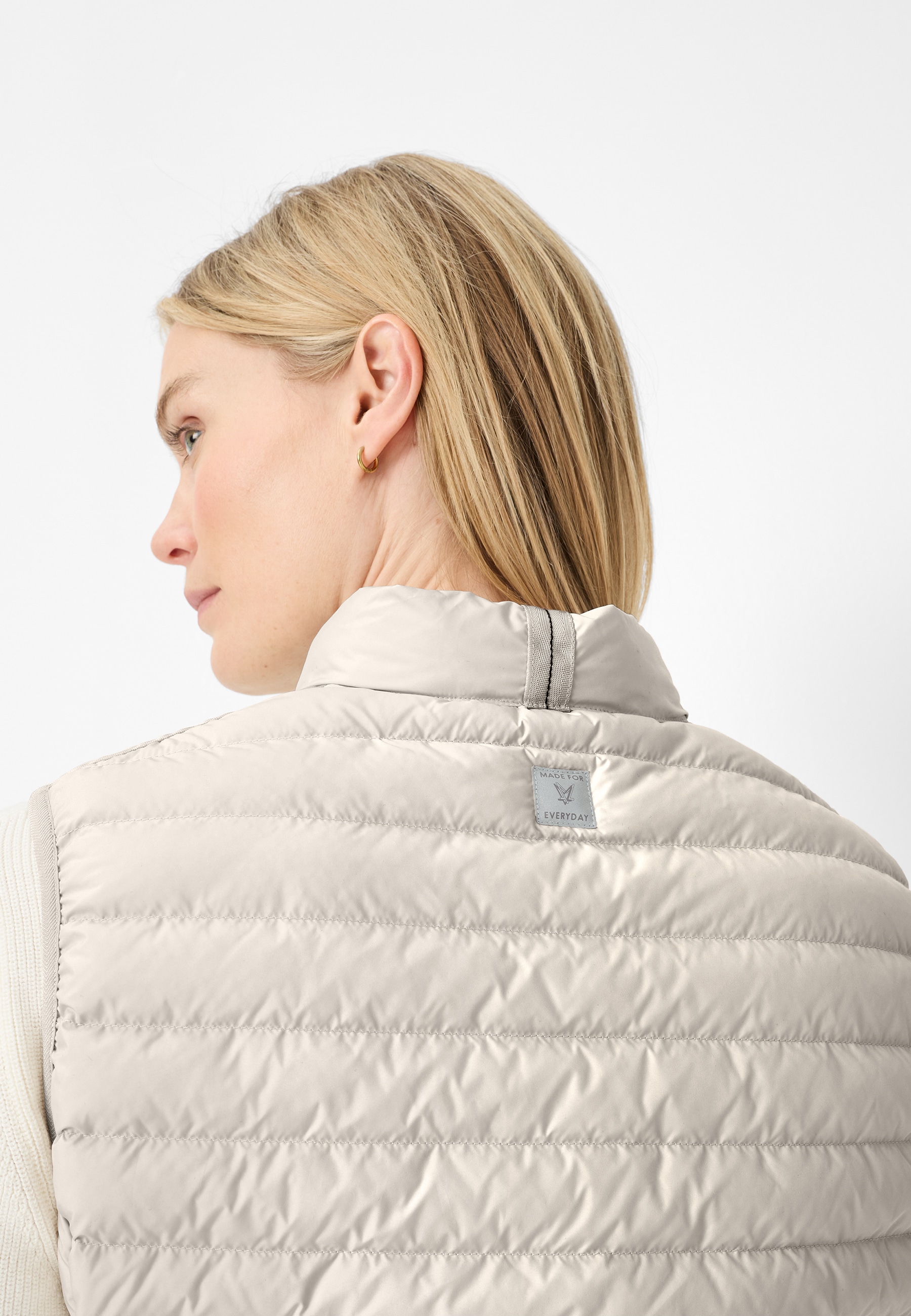 Fuchs Schmitt Gilet matelassé Stehkragen, Regular Fit, Reissverschlusstaschen