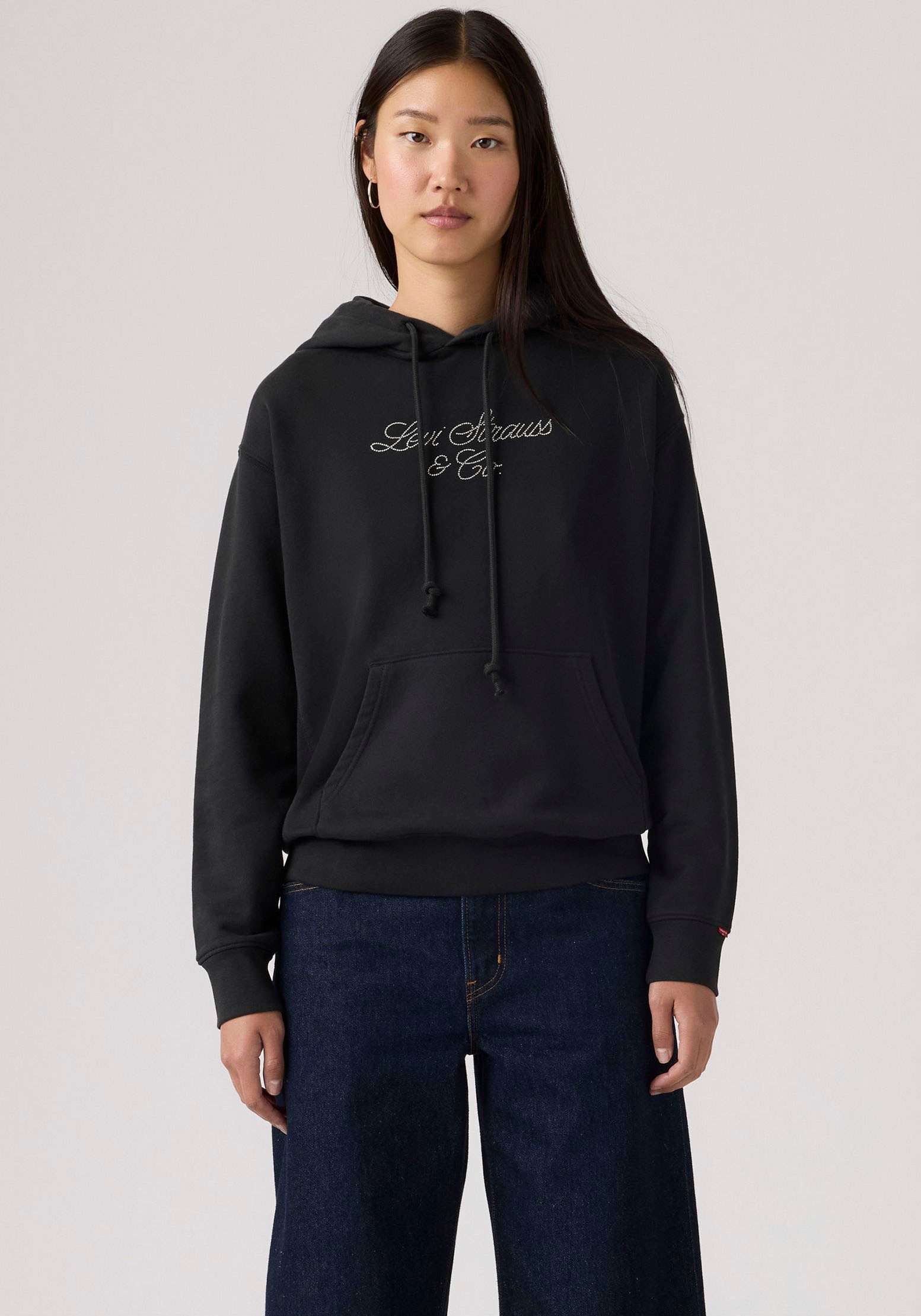 Image of Levis Hoodie "GRAPHIC HERITAGE", mit Glitzerdetail