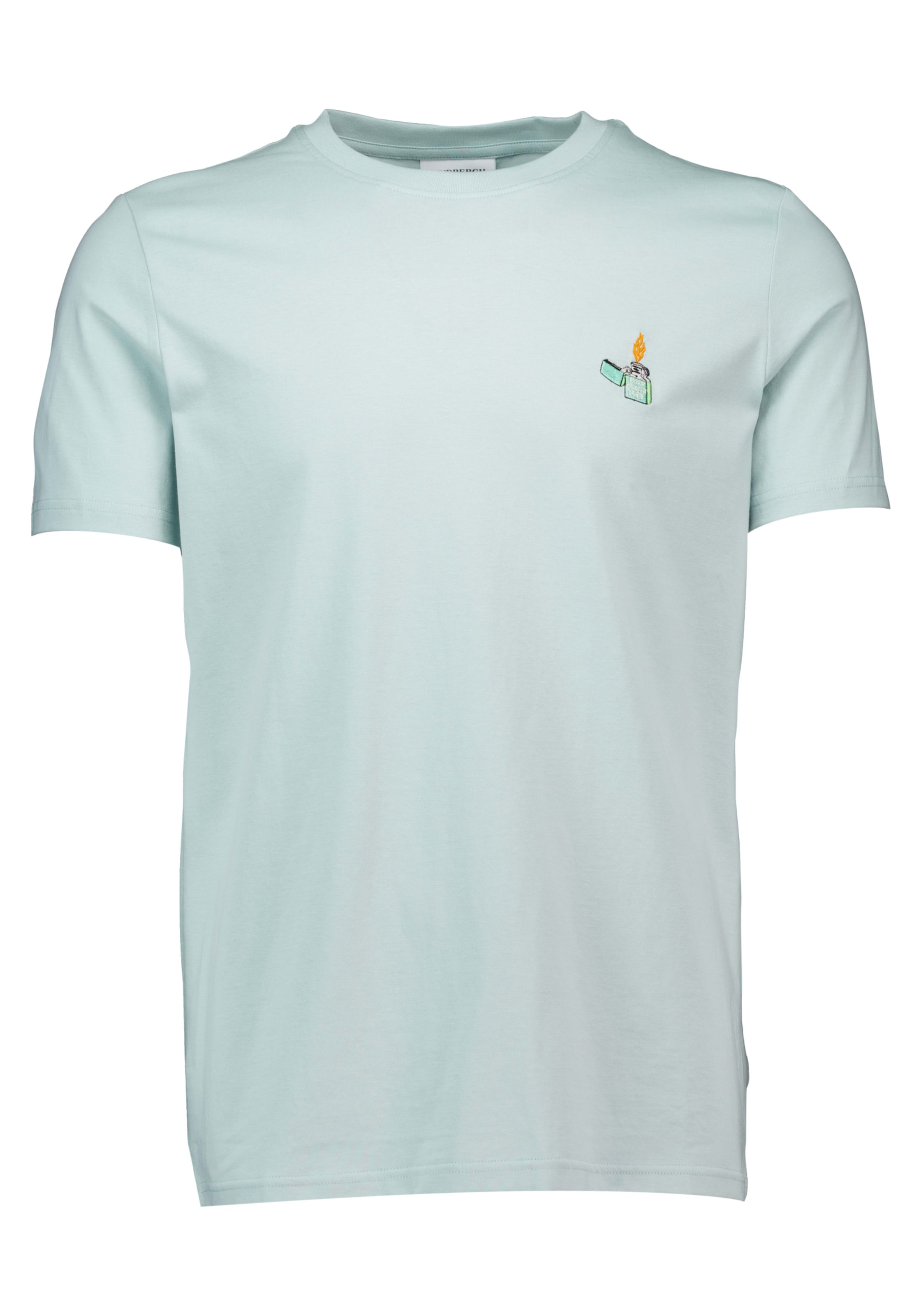 LINDBERGH T-shirt mit Statement-Stickerei auf der Brust
