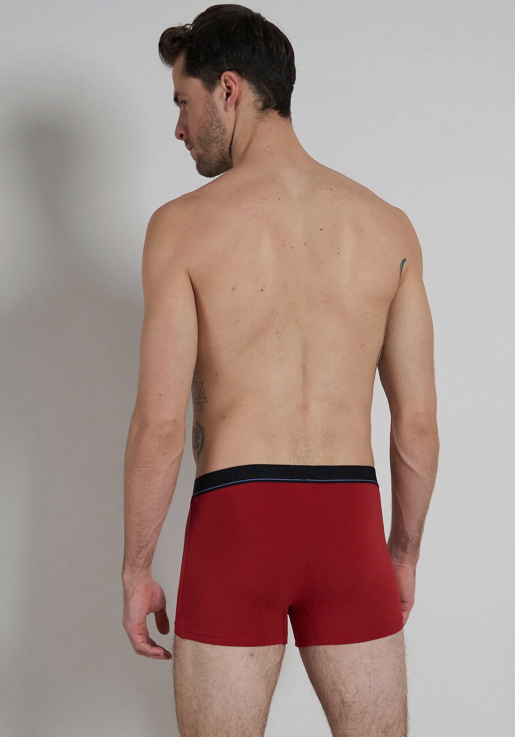 bugatti Boxer »Rom«, (2er Pack), weich, basic, eng, atmungsaktiv, breiter Bund, Baumwollmix