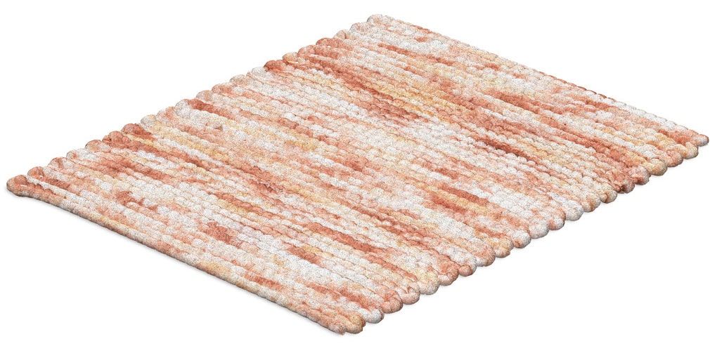 Grund Badematte »Leonie« Höhe 15 mm beidseitig nutzbar | fussbodenheizungsgeeignet meliertes Design, strapazierfähig