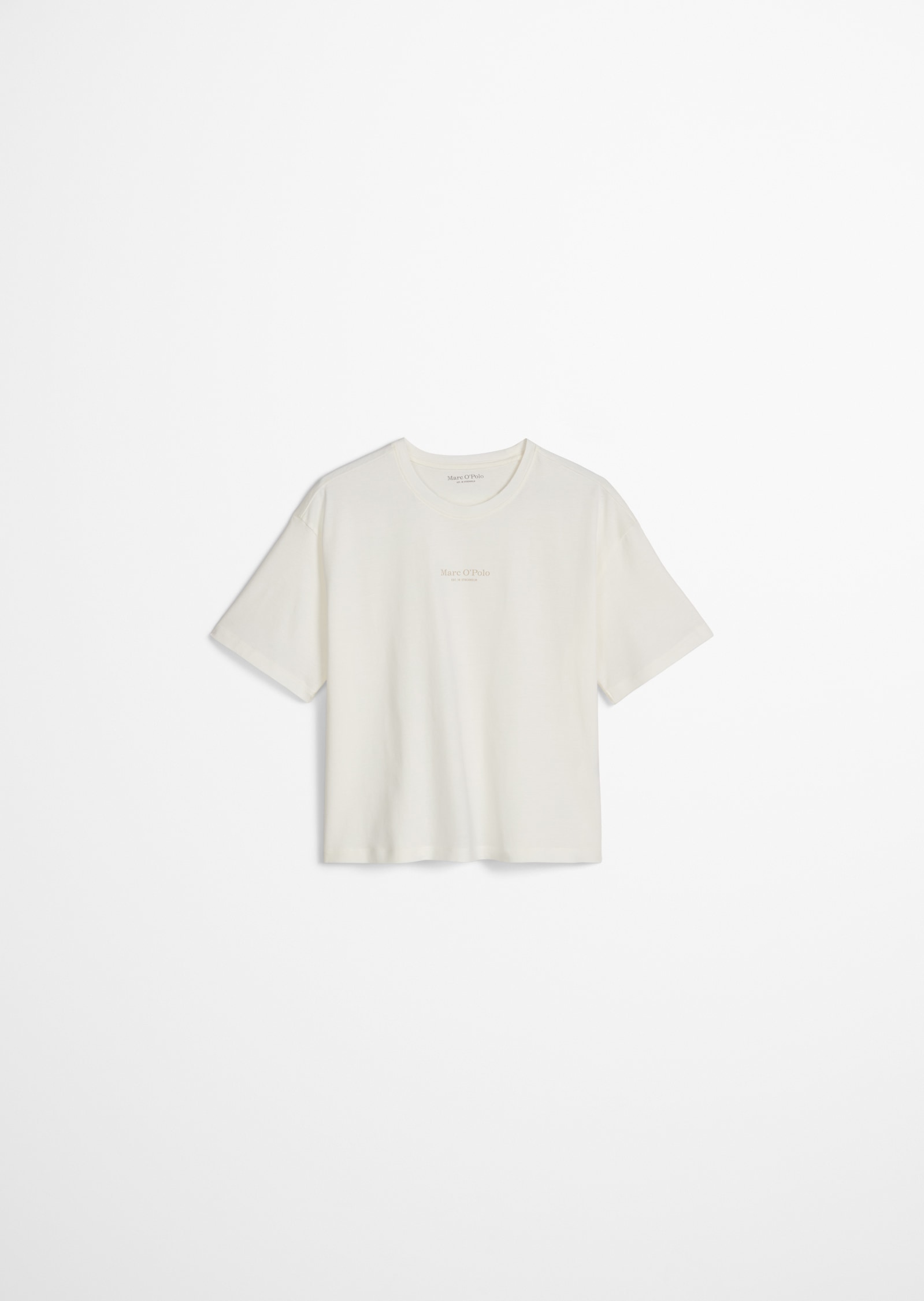 Marc O'Polo Haut de pyjama »Mix N Match Cotton« mit Rundhalsausschnitt und kurzen Ärmeln