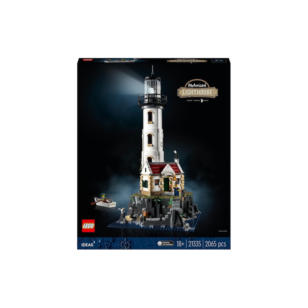 LEGO® Konstruktionsspielsteine »Motorisierter Leuchtturm 21335«, (2065 St.)