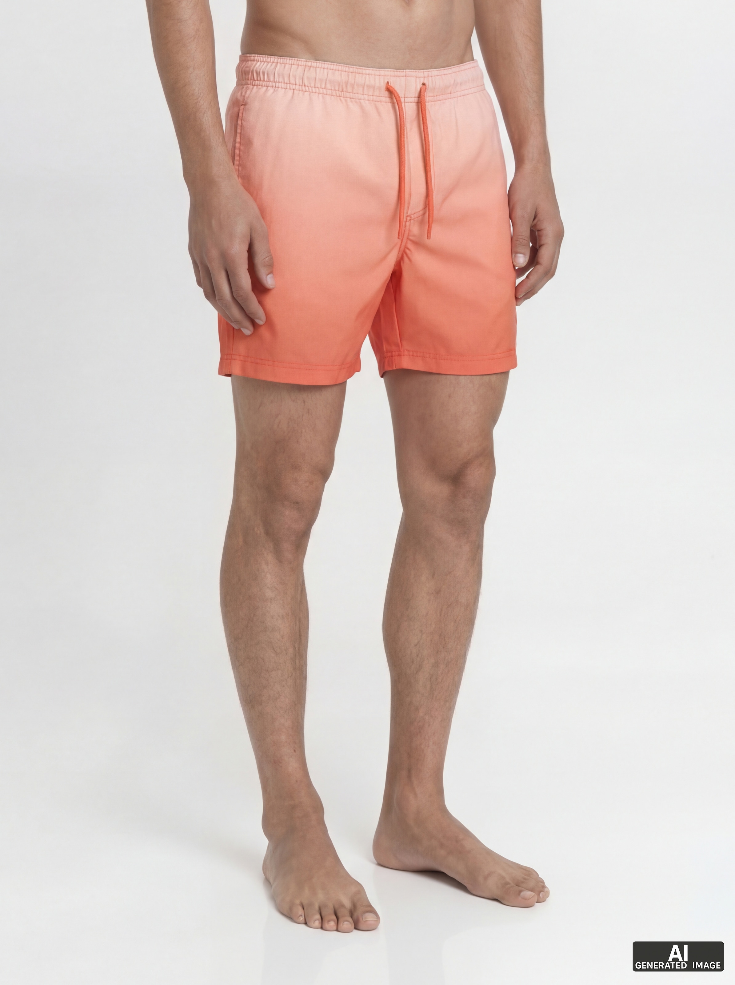 Jack & Jones Badeshorts »JPSTMAUI HORIZON DIP DYE SWIM SHORTS« Kunstfaser, normal geschnitten