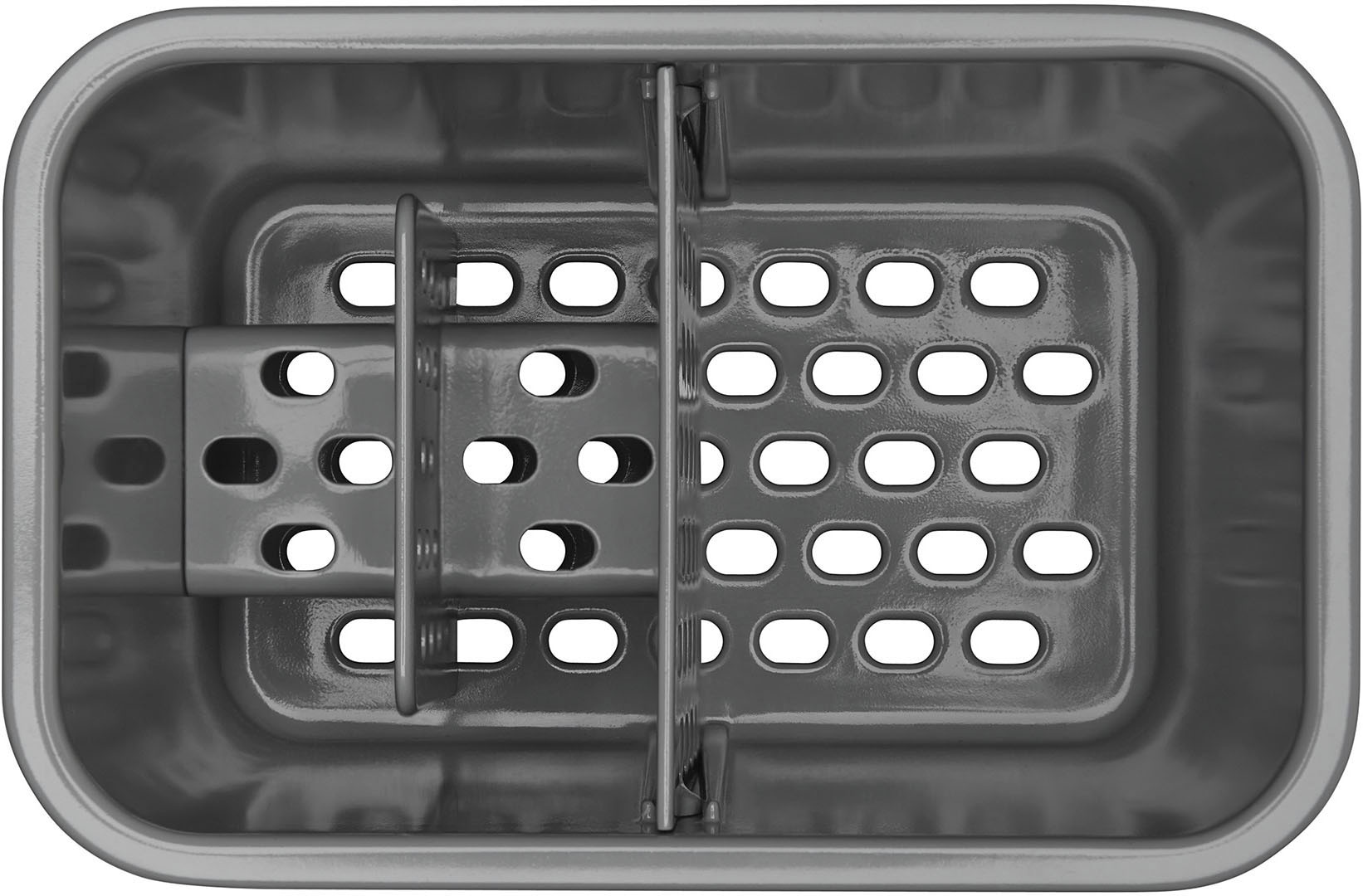 OXO Good Grips Zubehöraufbewahrungsständer für die Spüle, Edelstahl