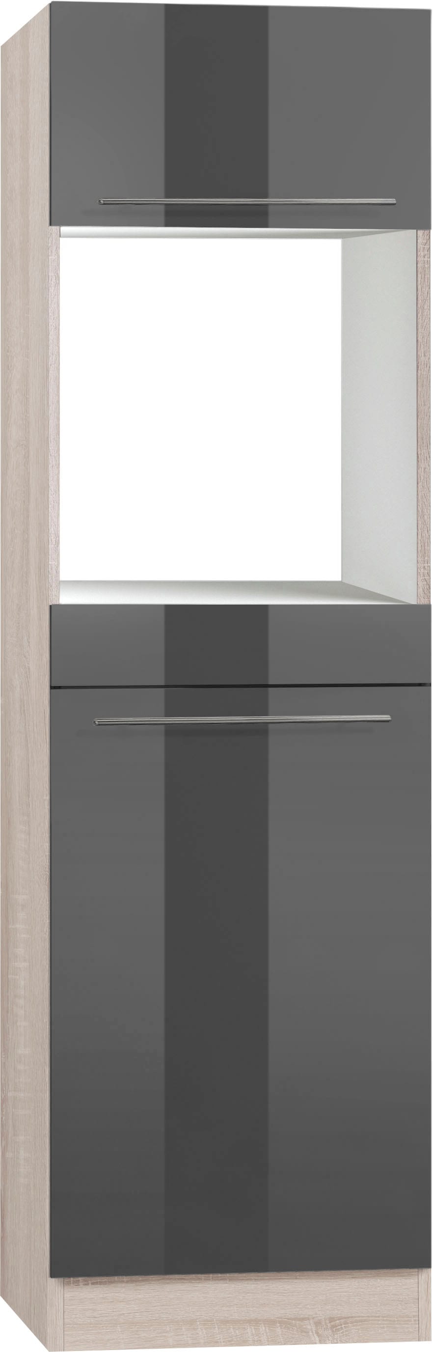 OPTIFIT Backofen/Kühlumbauschrank »Bern«, 60 cm breit, 212 cm hoch, mit höhenverstellbaren Stellfüssen