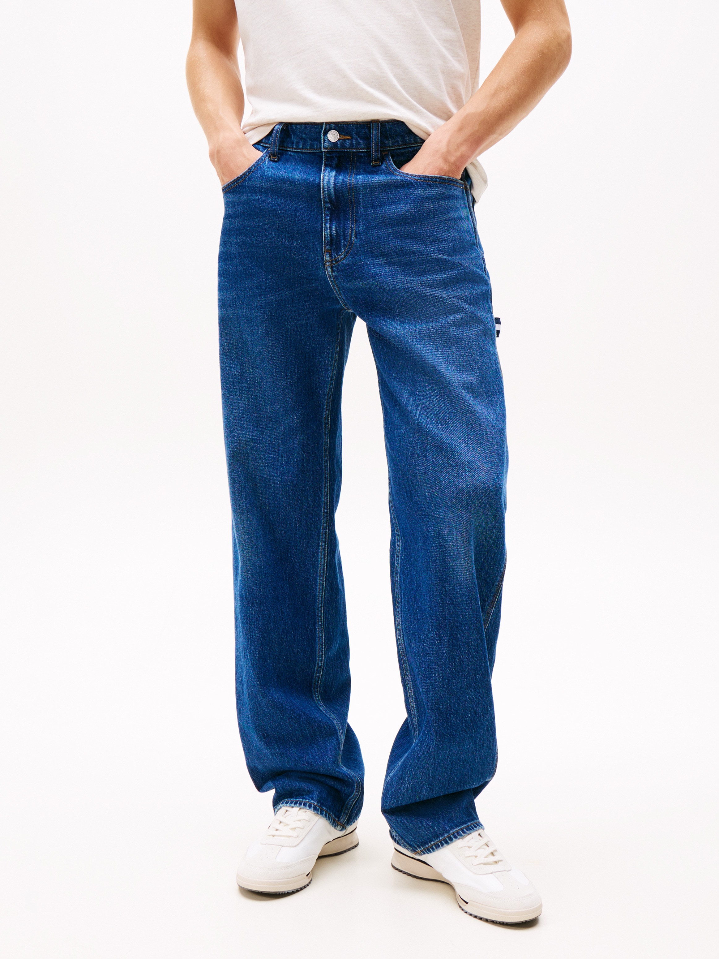 Image of Tommy Jeans Loose-fit-Jeans "Jamie Loose Straight" mit Hammerschlaufe