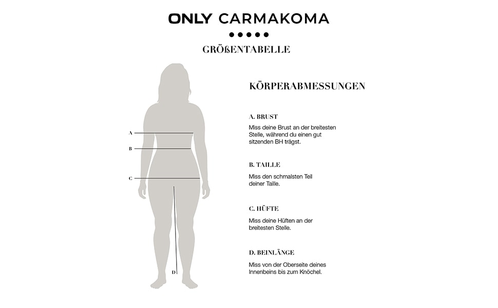 ONLY CARMAKOMA Kurzarmbluse »CARBAY S/S V-NECK TOP WVN« Kunstfaser, regular fit