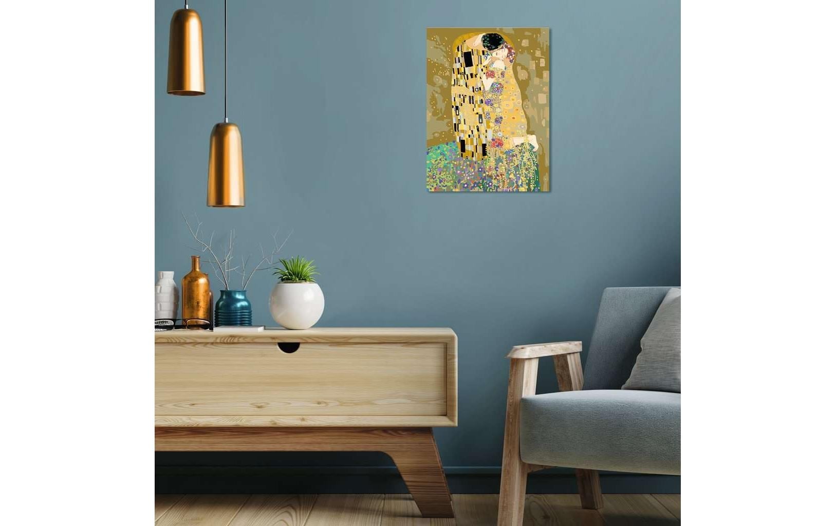 Ravensburger Peinture par numéros »CreArt, ART Collection, The Kiss (Klimt)« fabriqué en Europe