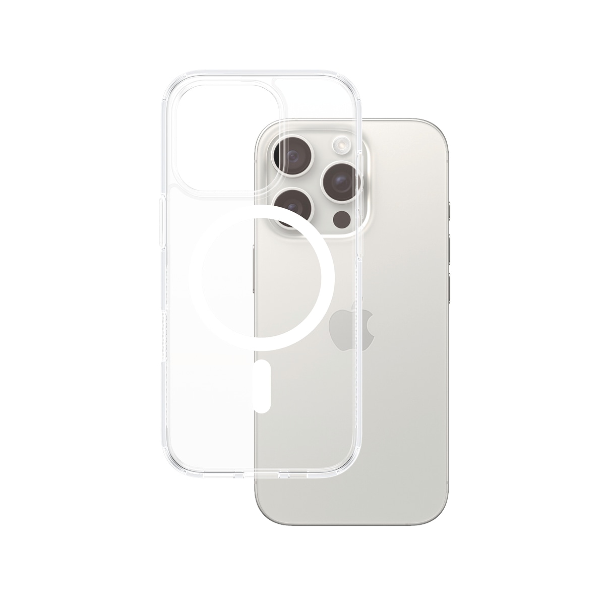 CARE by PanzerGlass Handyhülle »HardCase mit MagSafe für Apple iPhone 16 Pro« Backcover, Schutzhülle, Handyschutzhülle, Case, Schutzcase, stossfest