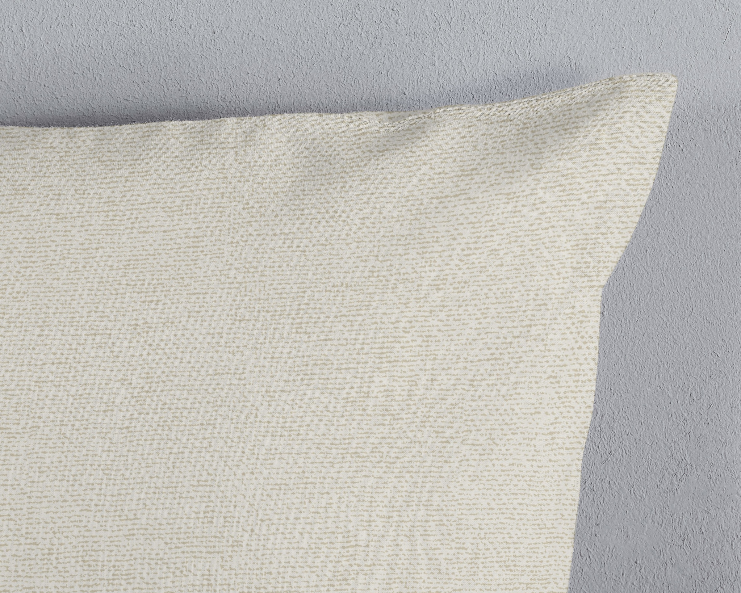 hip Kissenhülle »Maysa«, (1 St., 1- 40x80 cm Kissenhülle), Baumwolle, Mako-Satin, 40x80, 1 Stück, Reissverschluss, Creme