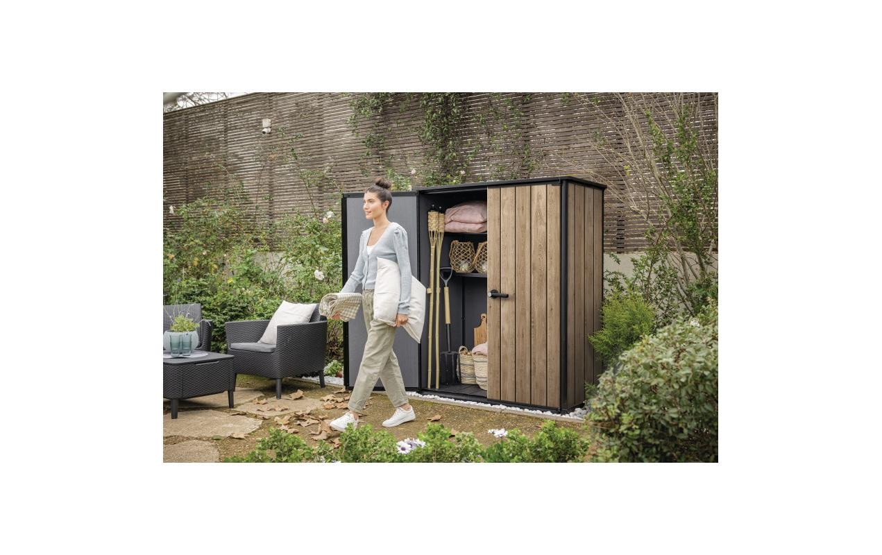 Keter Aufbewahrungsbox »Shed – Ashwood 140 x 73.6 x 170.4 cm«